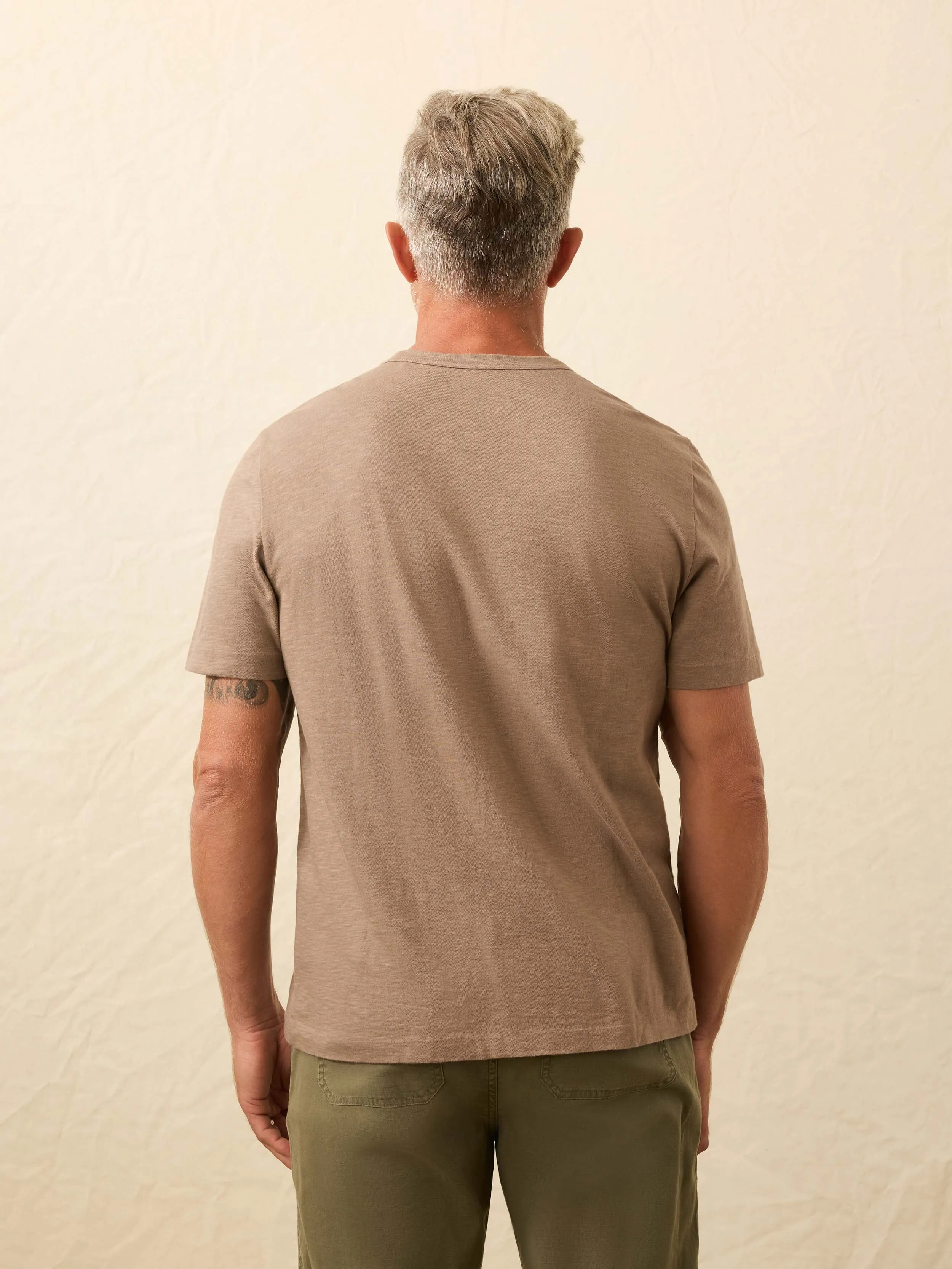 Sunwashed Regenerative Tee - Walnut Branch sold by Faherty product image thumbnail 5