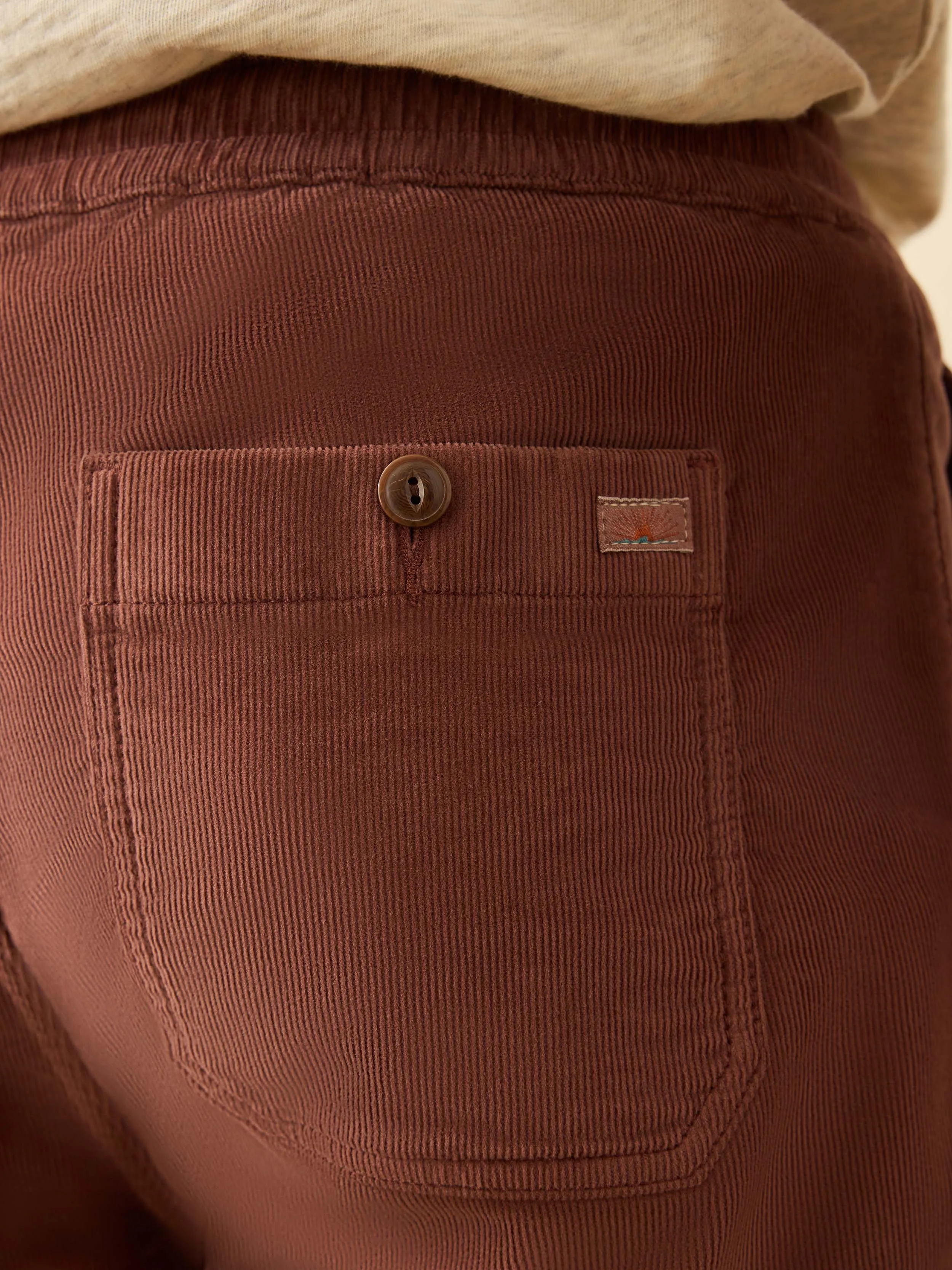 Corduroy Drawstring Utility Short - Chestnut Ridge sold by Faherty product image thumbnail 2