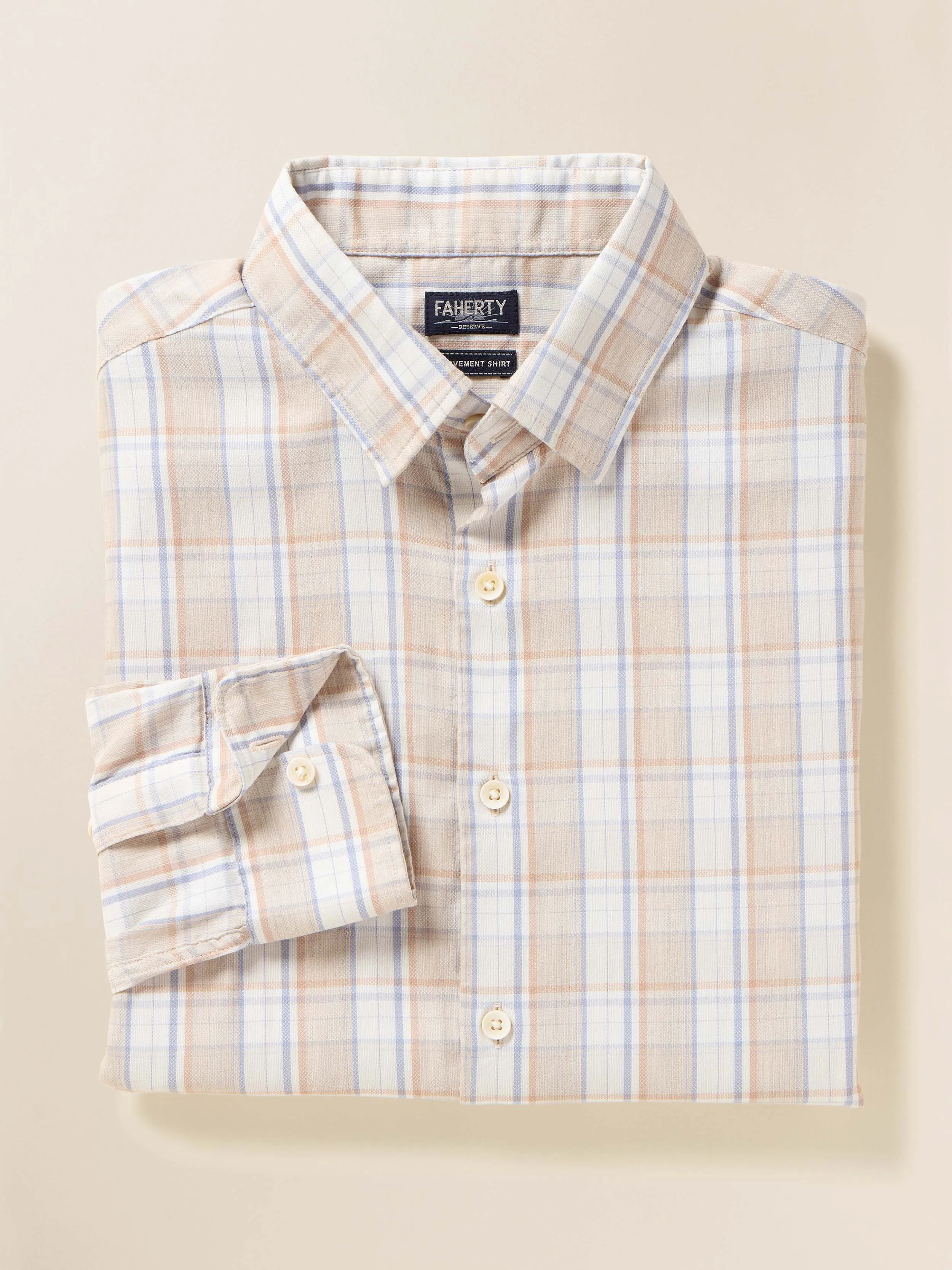 Movement™ Monterey Shirt - Bear Sands Plaid sold by Faherty
