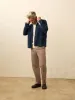 High Ridge Twill Studio Jacket - Tidewater Wash sold by Faherty