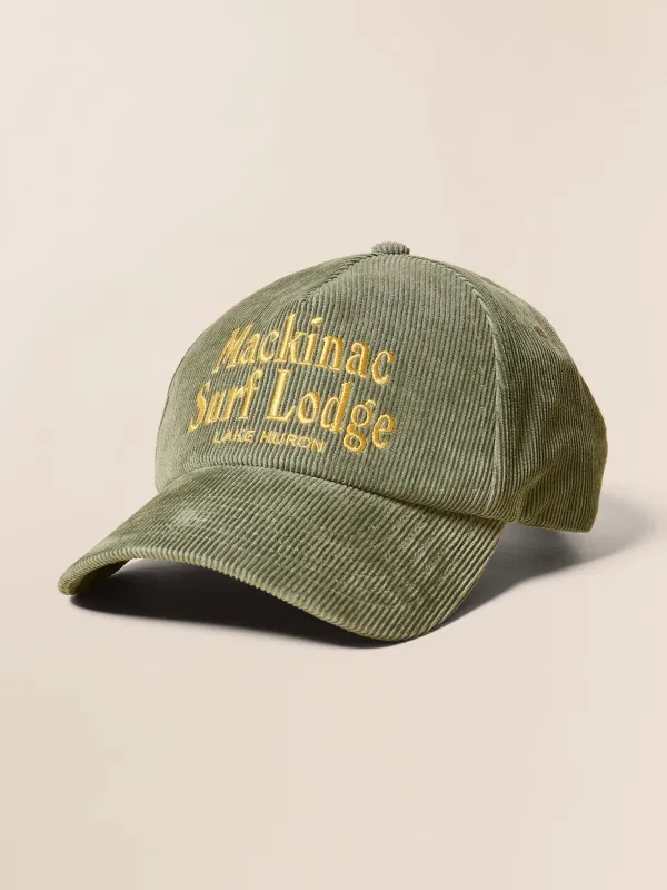 Vintage Cord Baseball Hat - Light Pine sold by Faherty