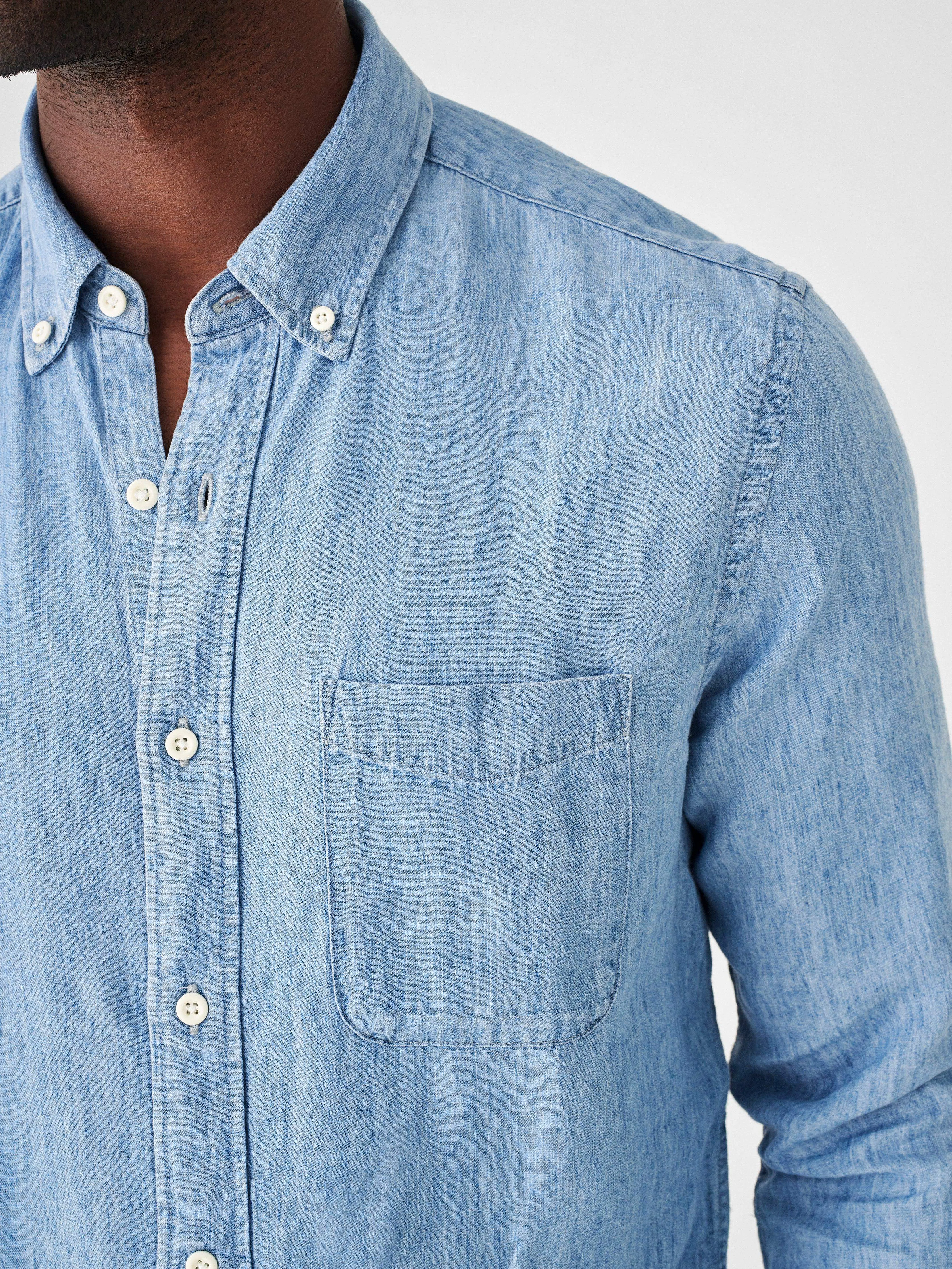 Tried & True Shirt - Vintage Indigo sold by Faherty product image thumbnail 3