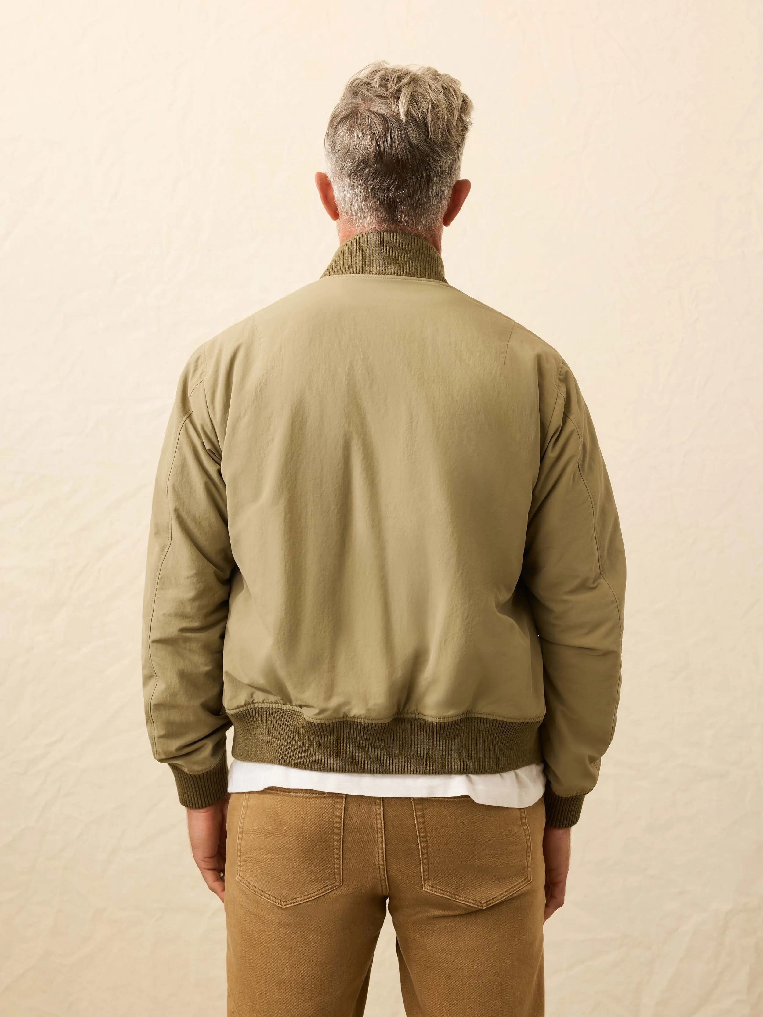 Military Bomber - Olive Valley sold by Faherty product image thumbnail 5
