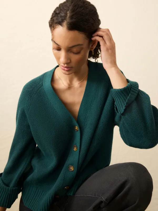 Jackson Cardigan - Seamoss sold by Faherty