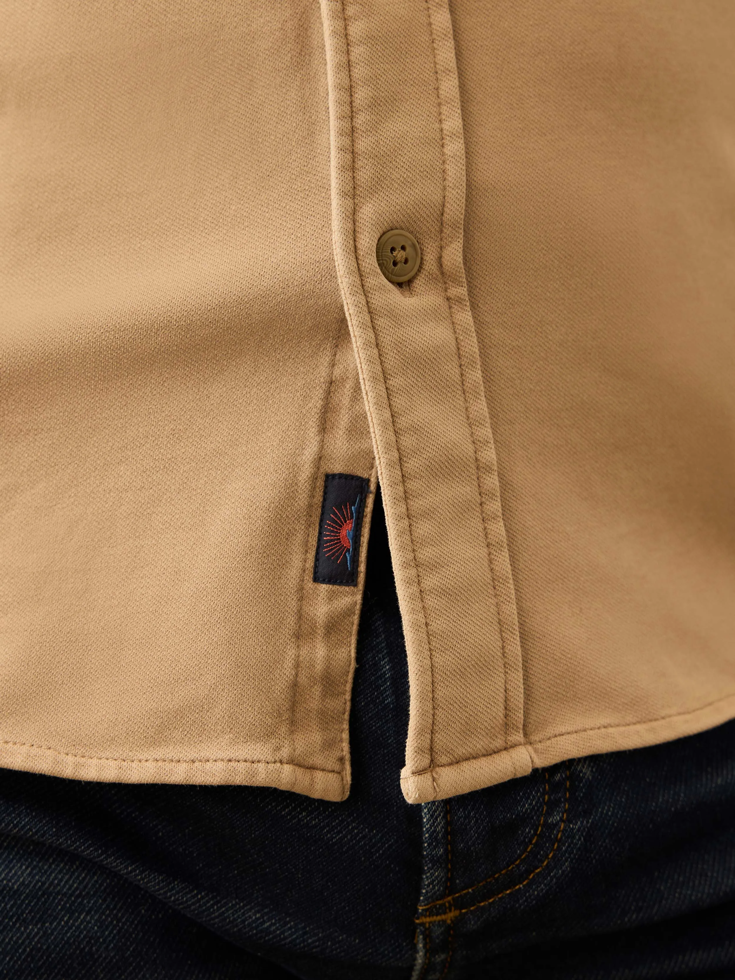 Field Knit Shirt - Walnut Branch sold by Faherty product image thumbnail 4