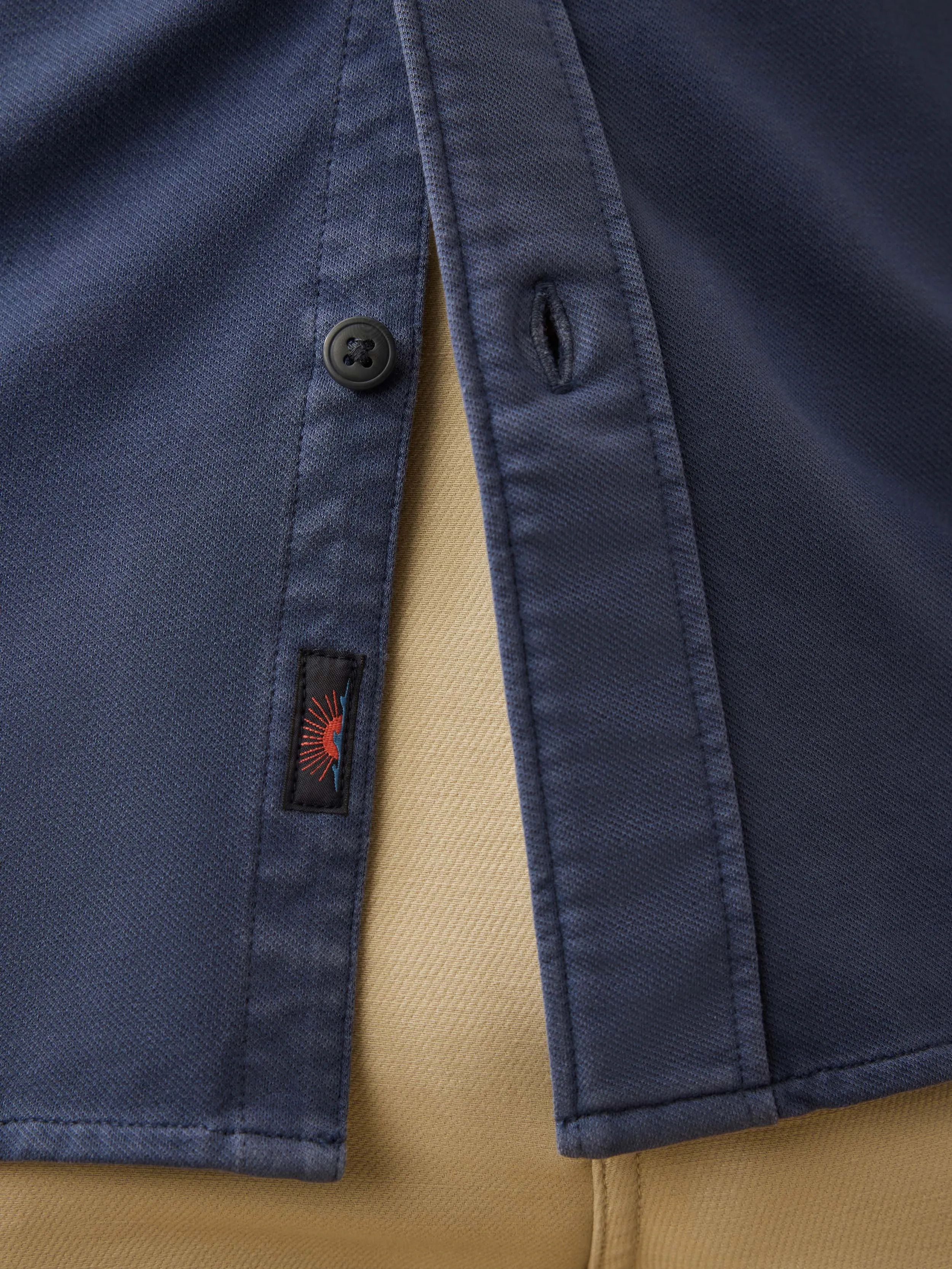 Field Knit Shirt - Blue Nights sold by Faherty product image thumbnail 4