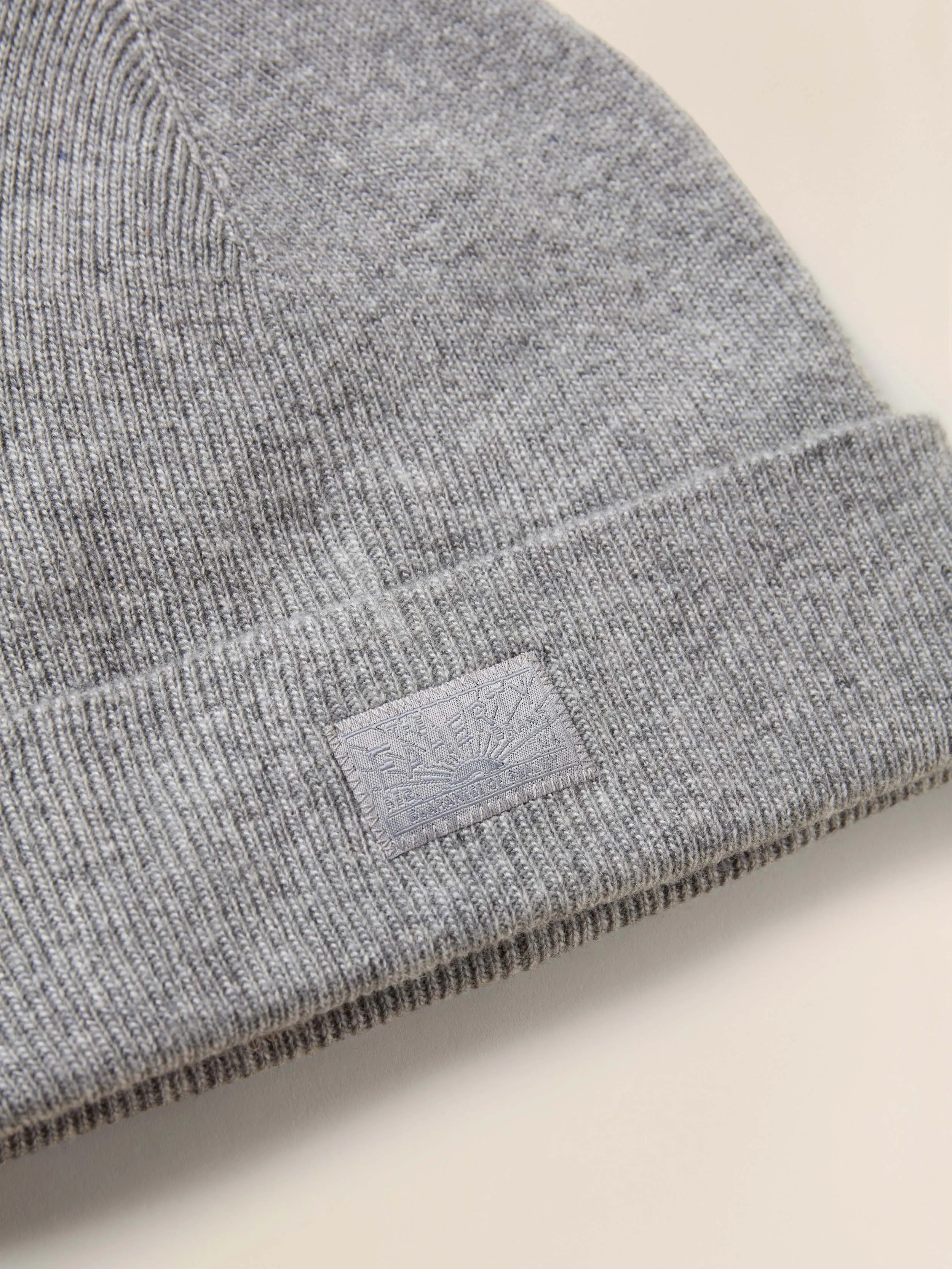 Faherty Essential Beanie - Charcoal Heather sold by Faherty product image thumbnail 2