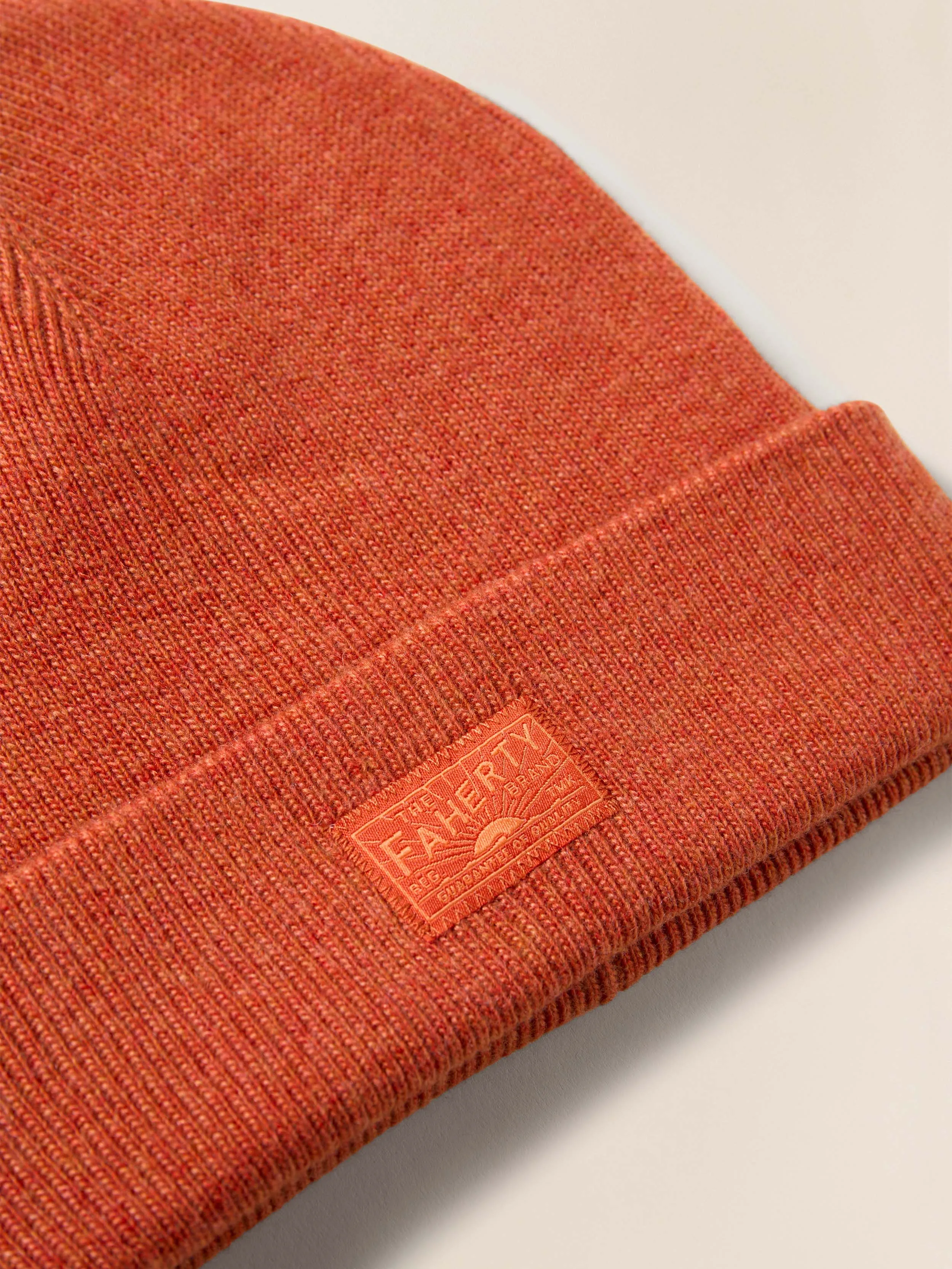 Faherty Essential Beanie - Bruschetta sold by Faherty product image thumbnail 2