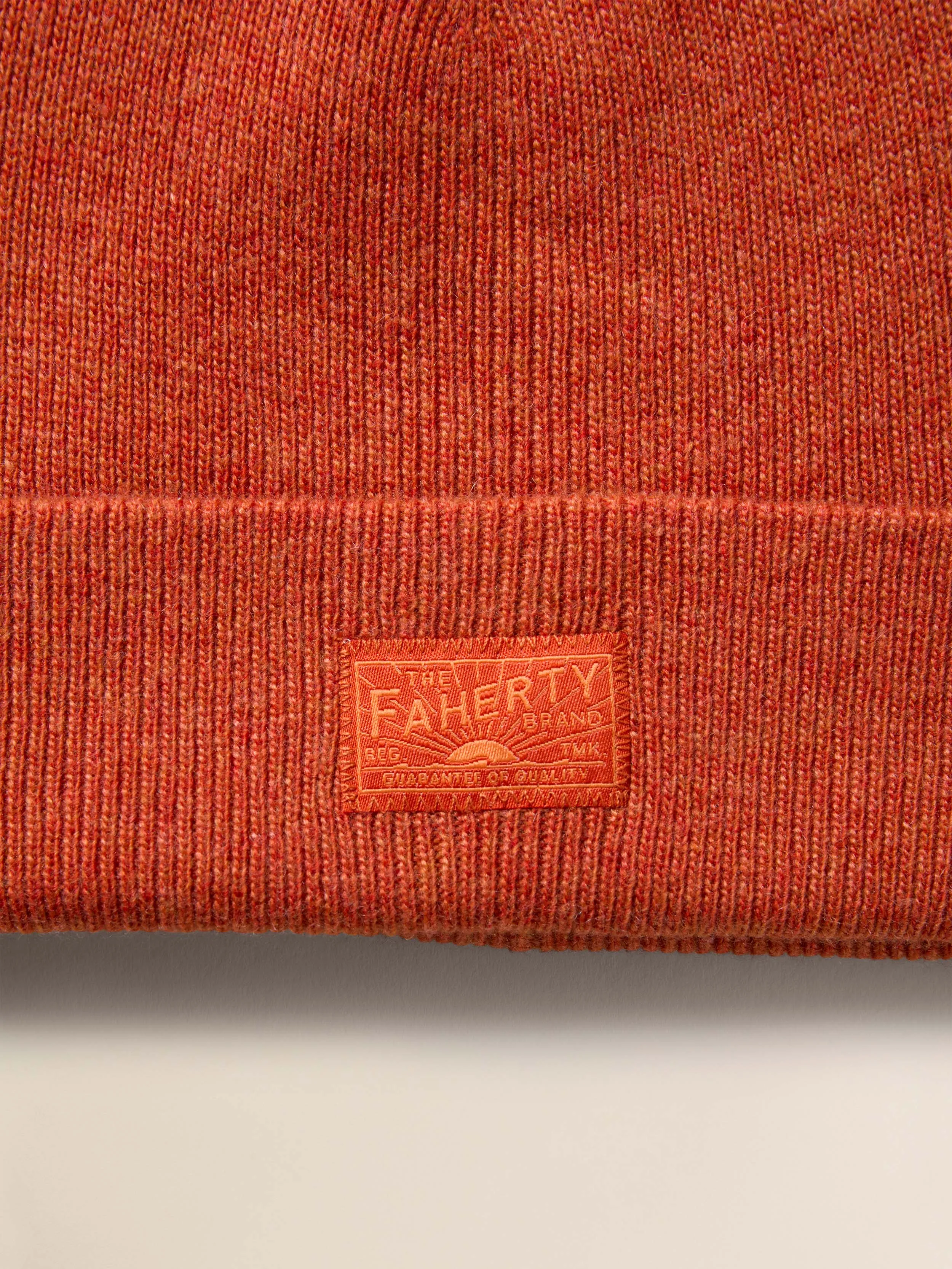 Faherty Essential Beanie - Bruschetta sold by Faherty product image thumbnail 3