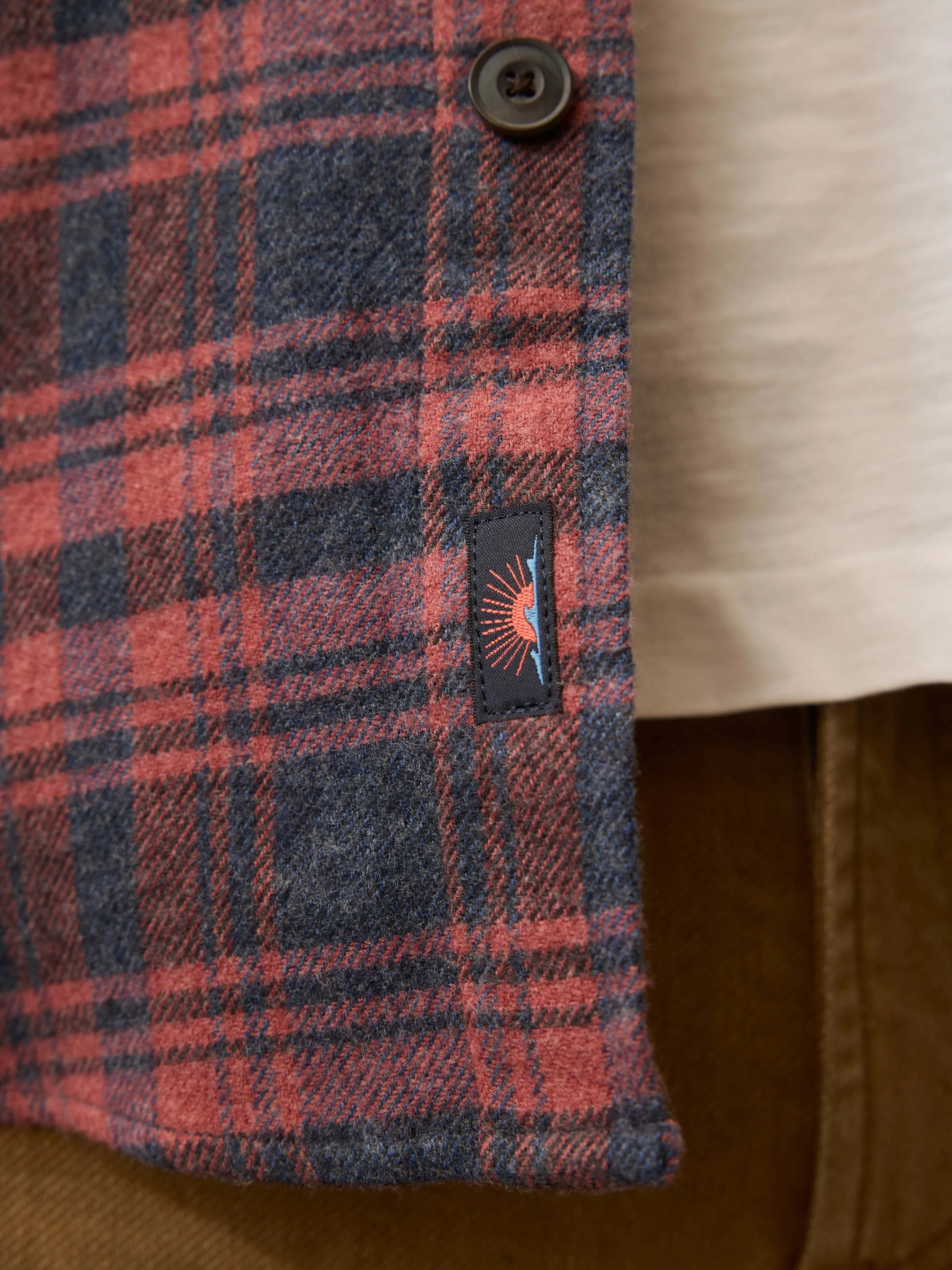 Heirloom Portuguese Flannel Shirt - Porto Covo Plaid sold by Faherty product image thumbnail 2