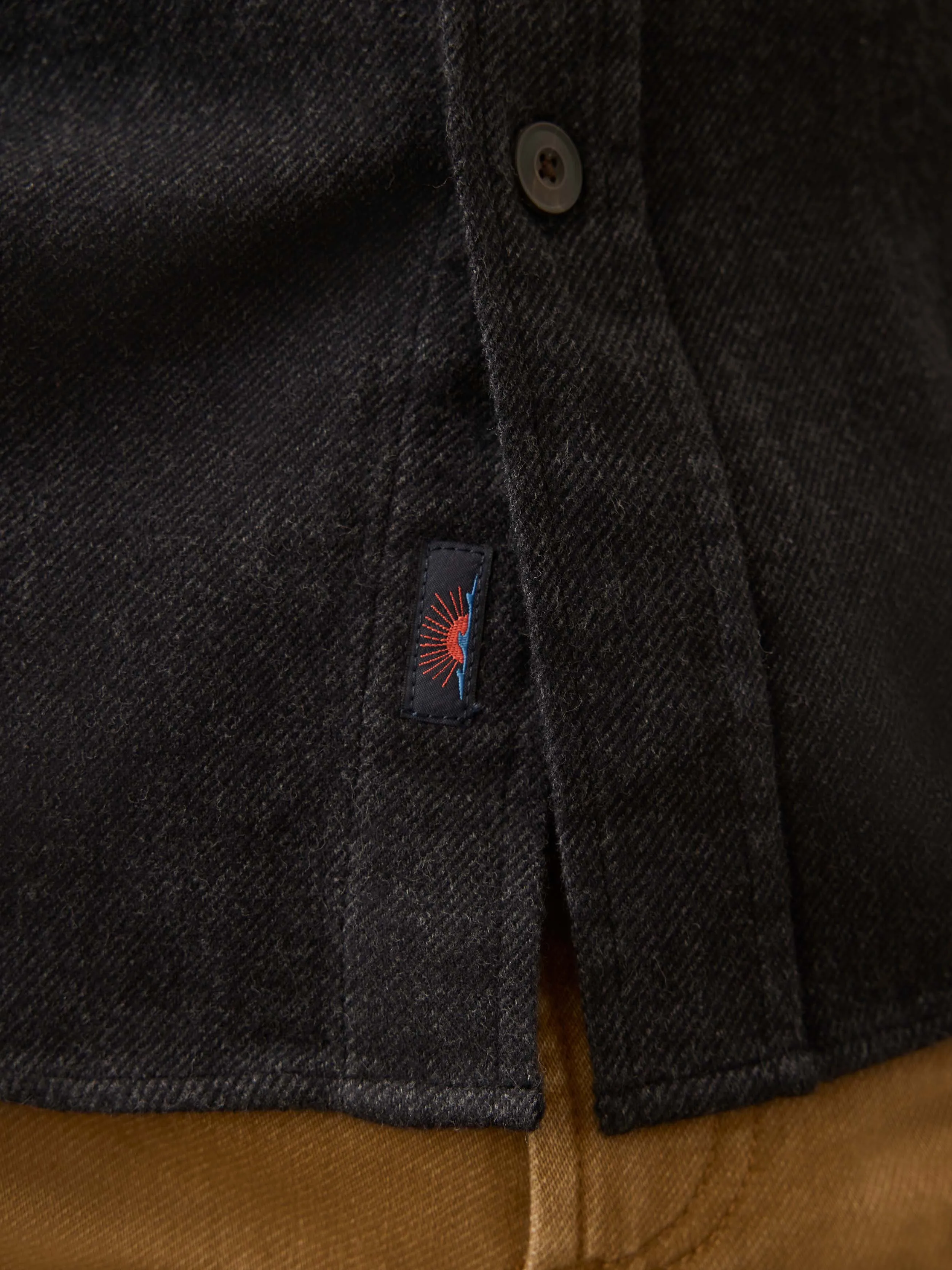 Heirloom Portuguese Flannel Shirt - Salema Storm sold by Faherty product image thumbnail 4