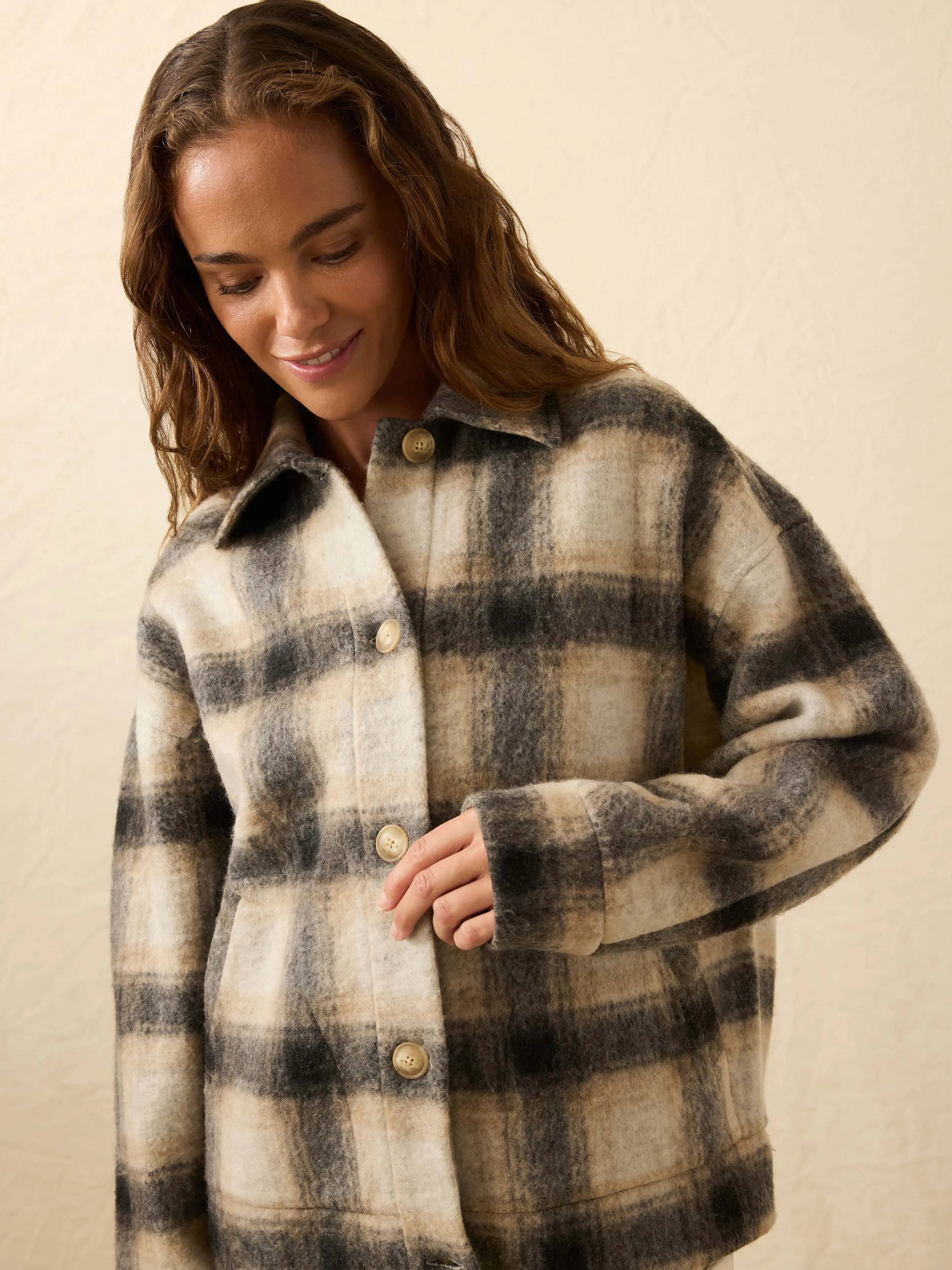 Rocky Ridge Plaid Jacket - Twilight Bend Plaid sold by Faherty product image thumbnail 4
