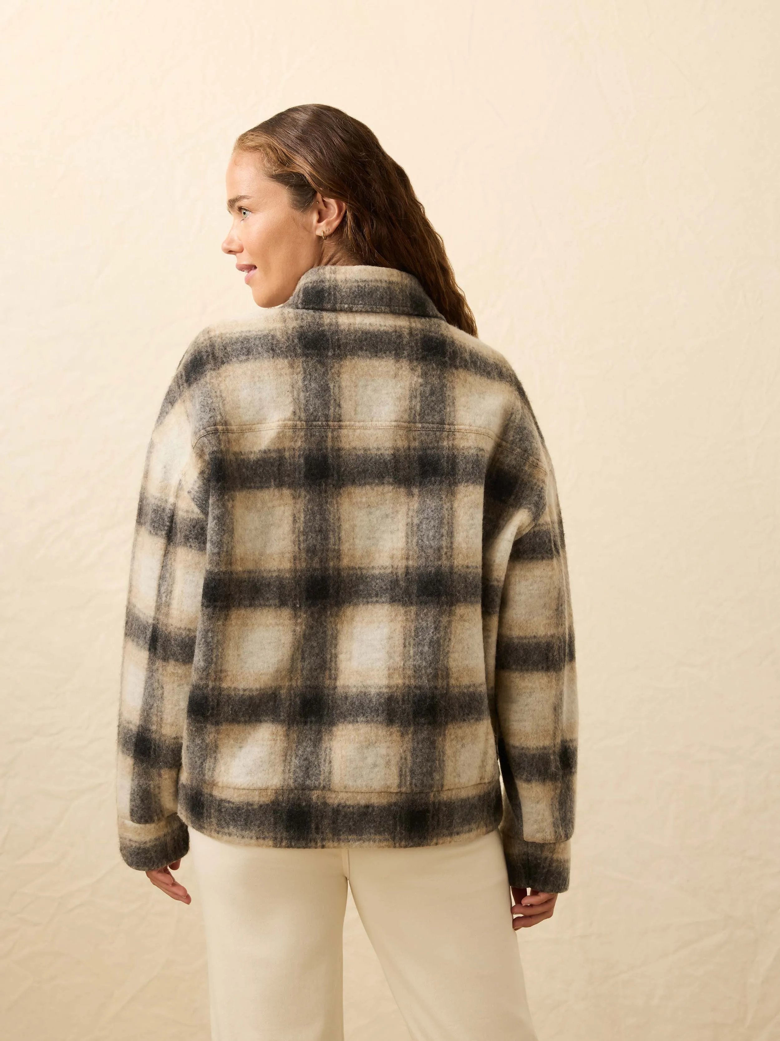 Rocky Ridge Plaid Jacket - Twilight Bend Plaid sold by Faherty product image thumbnail 3