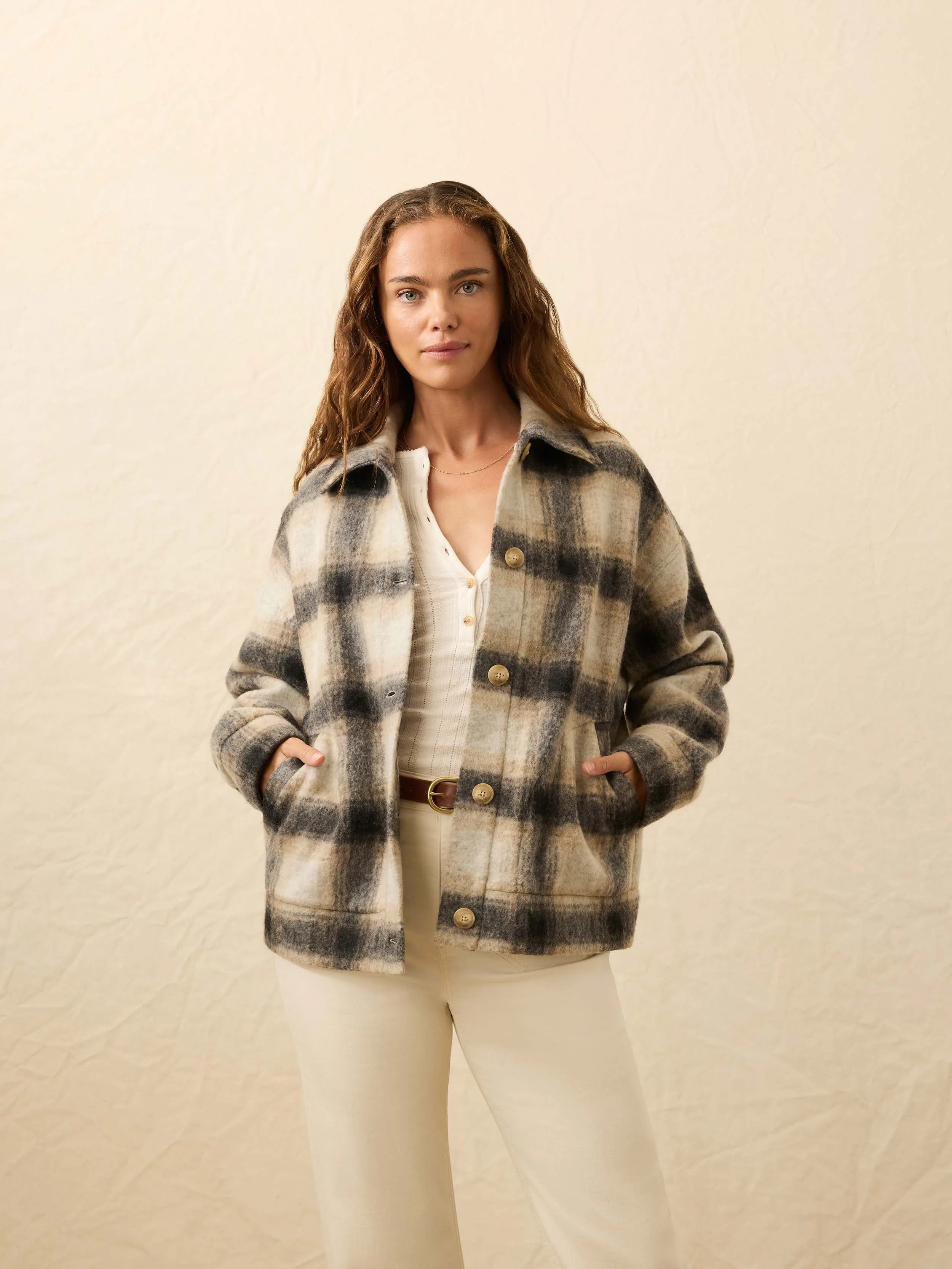 Rocky Ridge Plaid Jacket - Twilight Bend Plaid sold by Faherty product image thumbnail 2