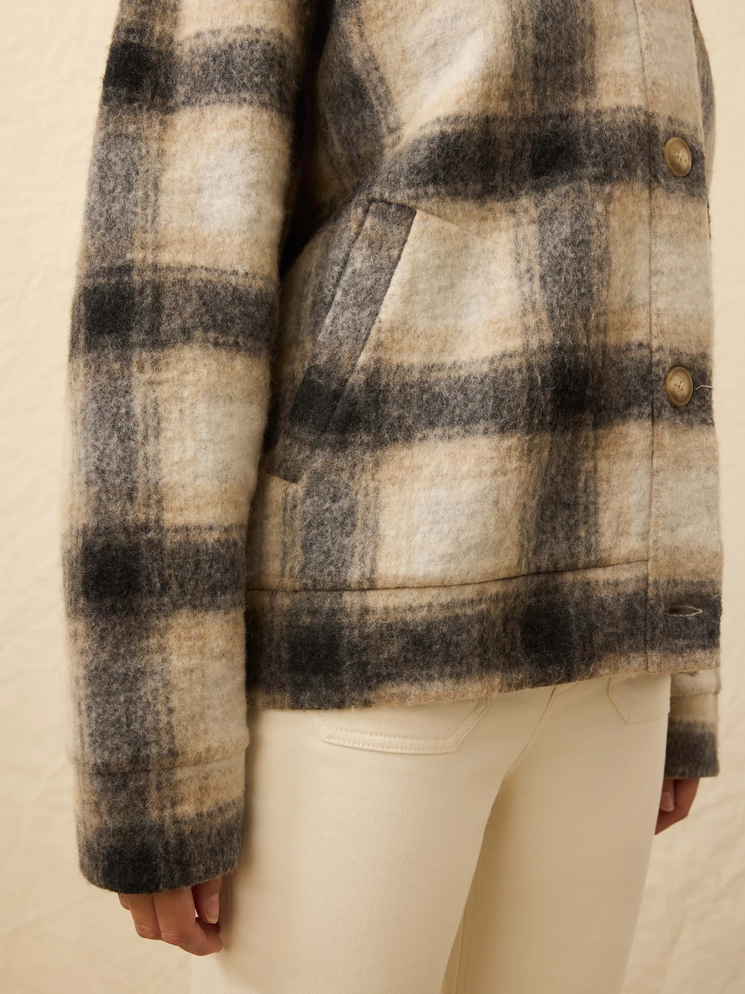 Rocky Ridge Plaid Jacket - Twilight Bend Plaid sold by Faherty product image thumbnail 5