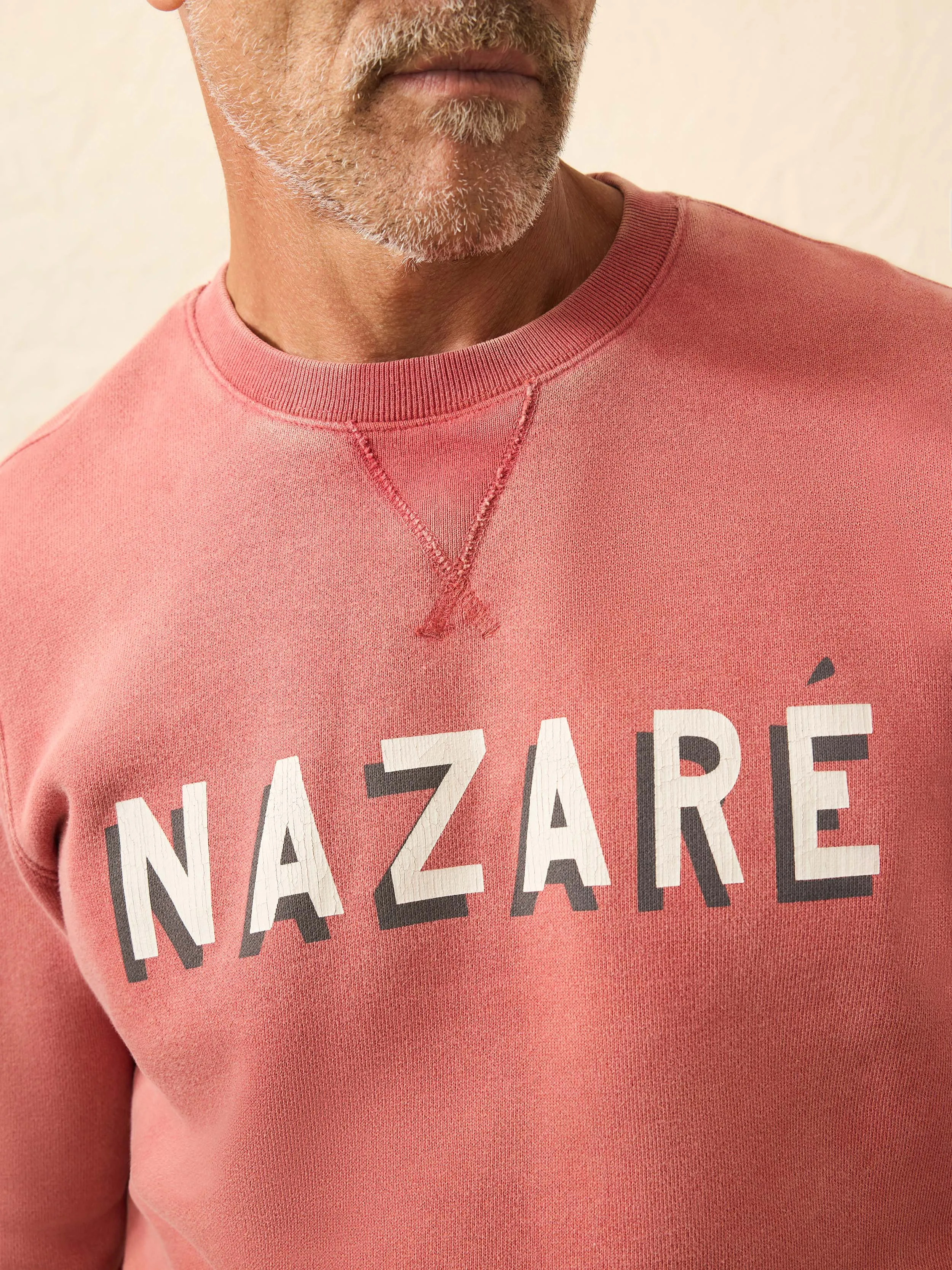 Winter Swell Crewneck Sweatshirt - Lighthouse Red sold by Faherty product image thumbnail 5