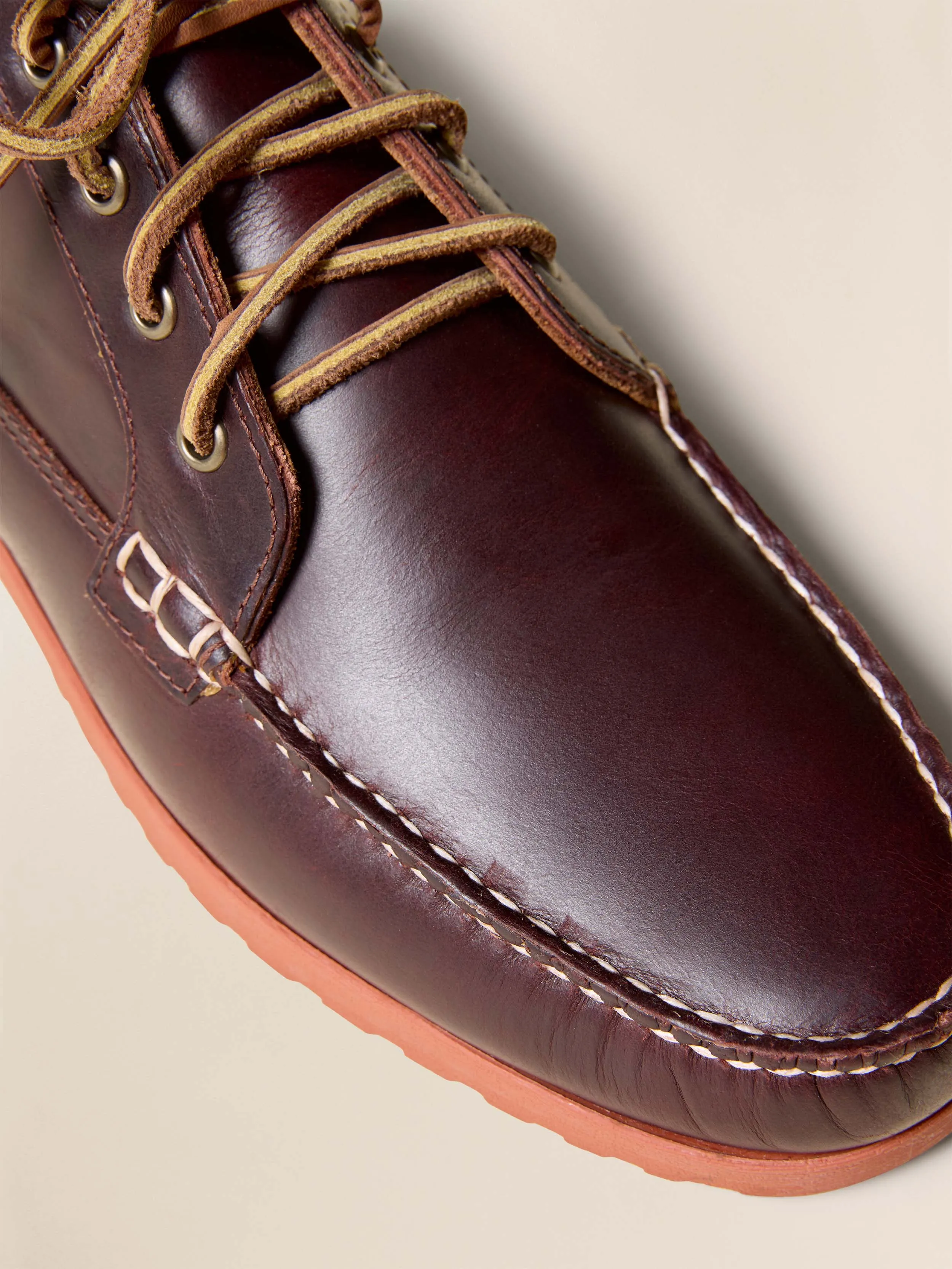 Faherty x Quoddy Telos Chukka - Brown Chromexcel sold by Faherty product image thumbnail 3