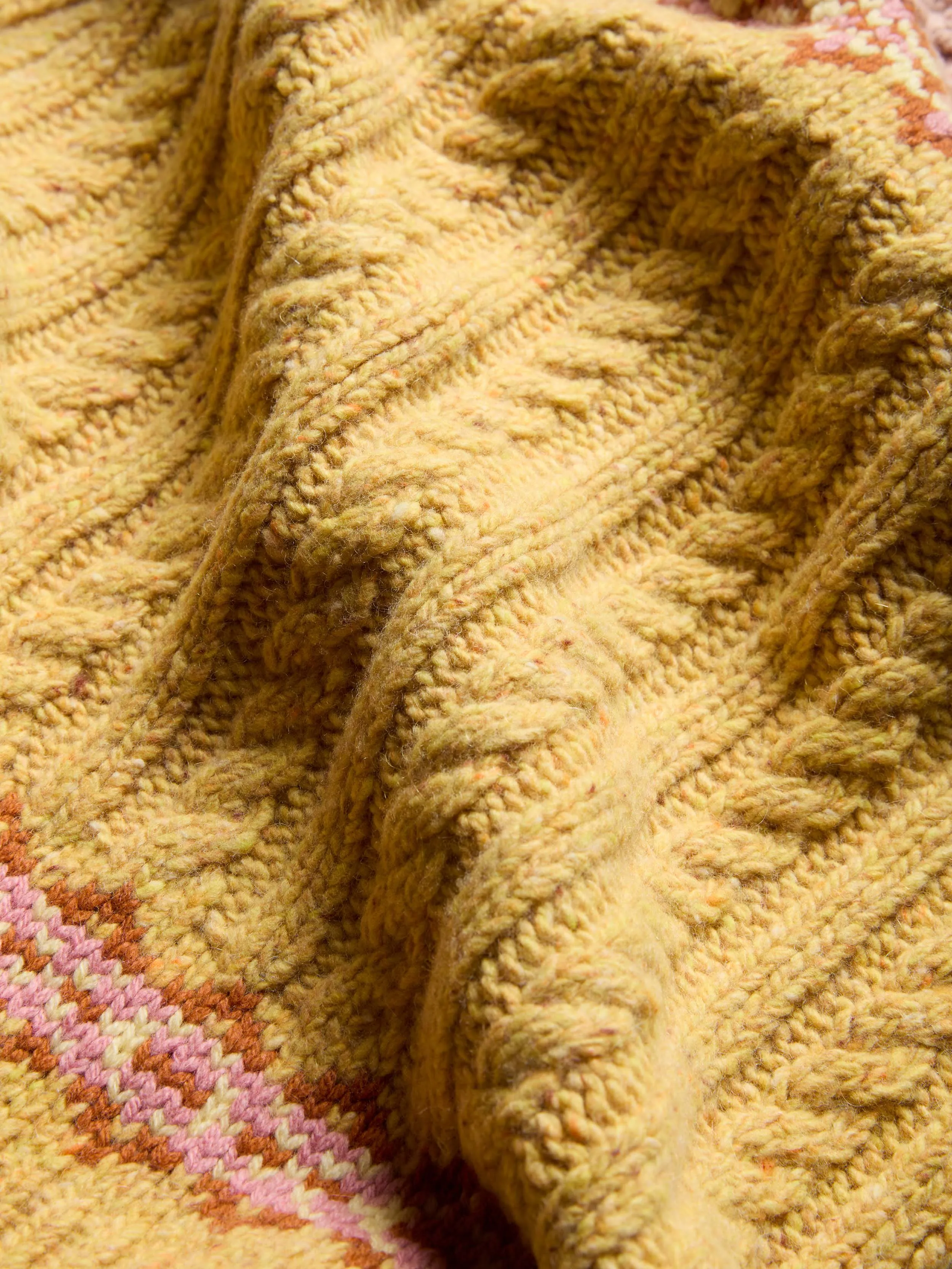 Highland Fairisle Scarf - Haze sold by Faherty product image thumbnail 2
