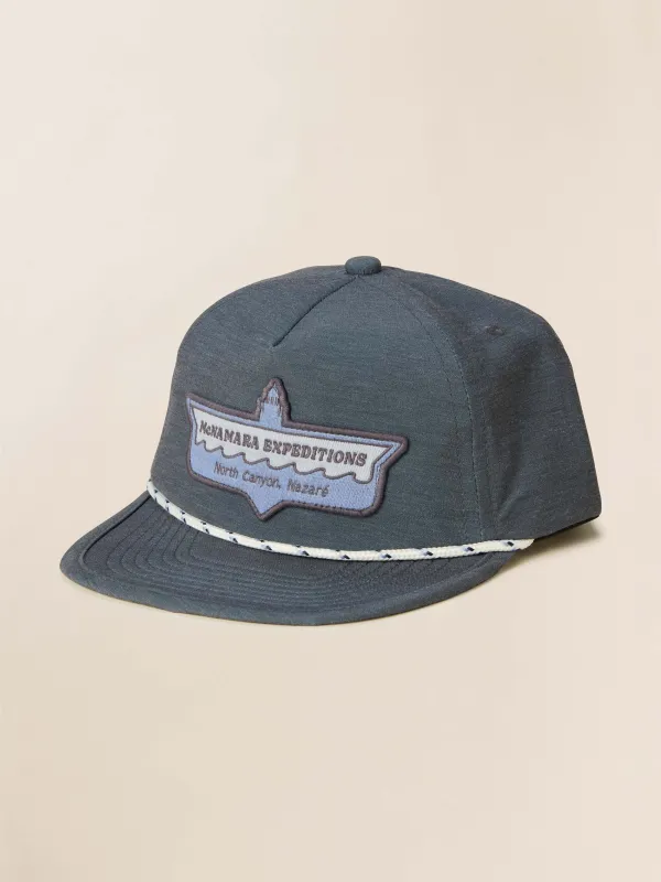 Nazare Corded All Day Hat - Mountain Black sold by Faherty