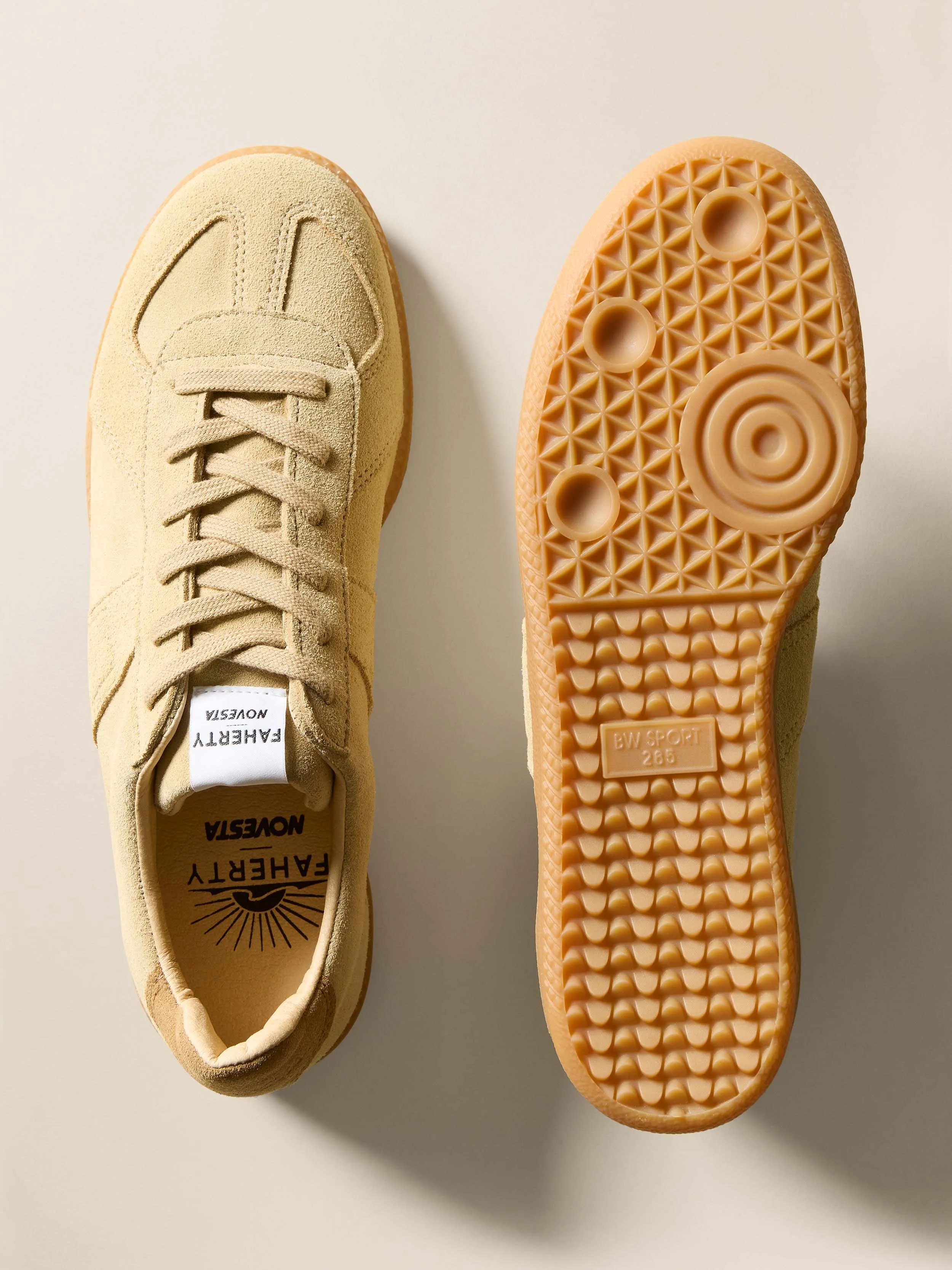 Faherty x Novesta Gat - Tan Cappuccino sold by Faherty product image thumbnail 3