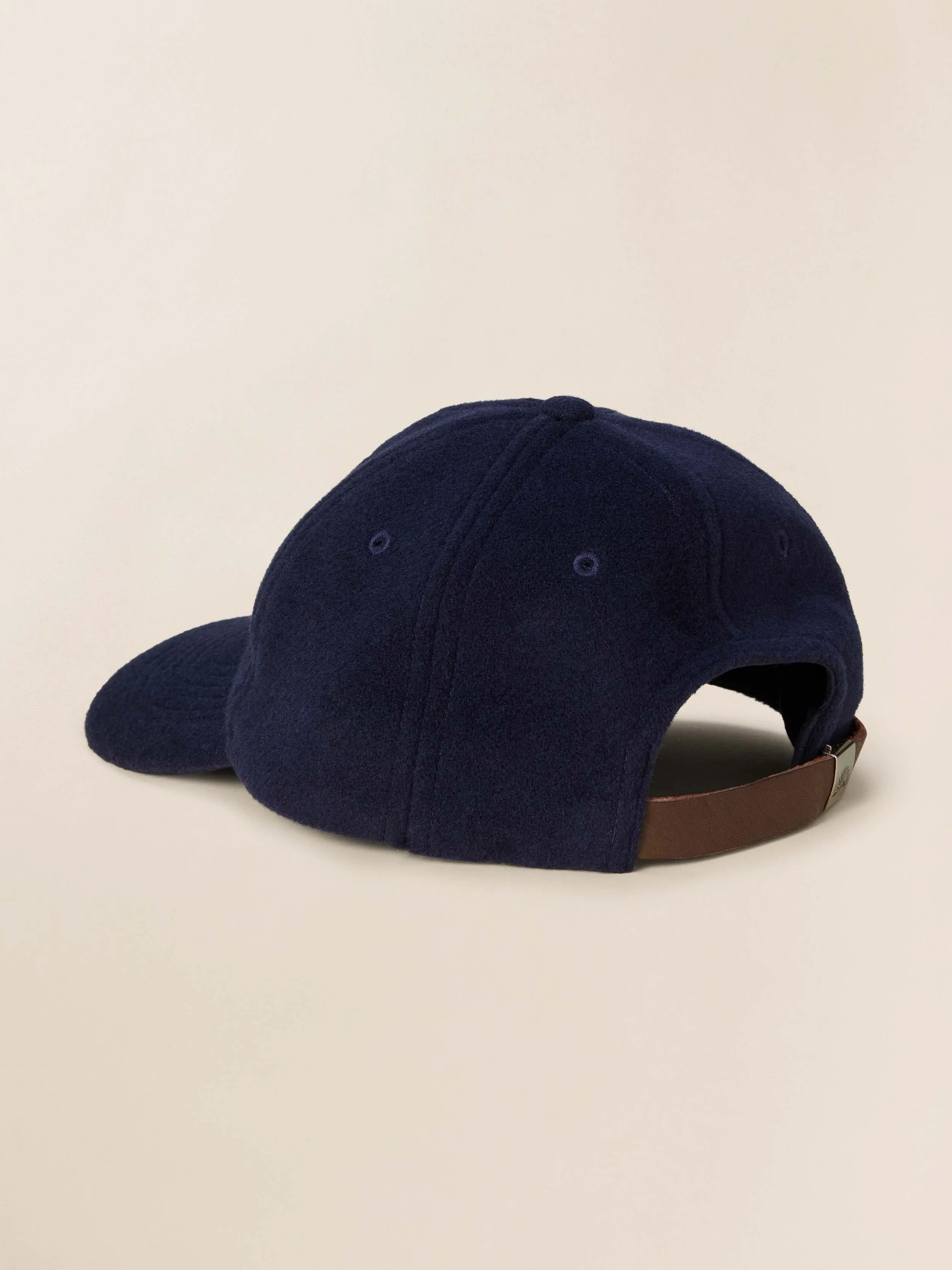 Nazare Wool Dad Hat - Navy sold by Faherty product image thumbnail 2