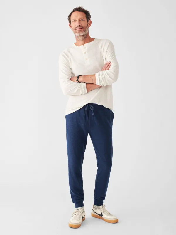 Legend™ Sweatpant - Navy Twill sold by Faherty