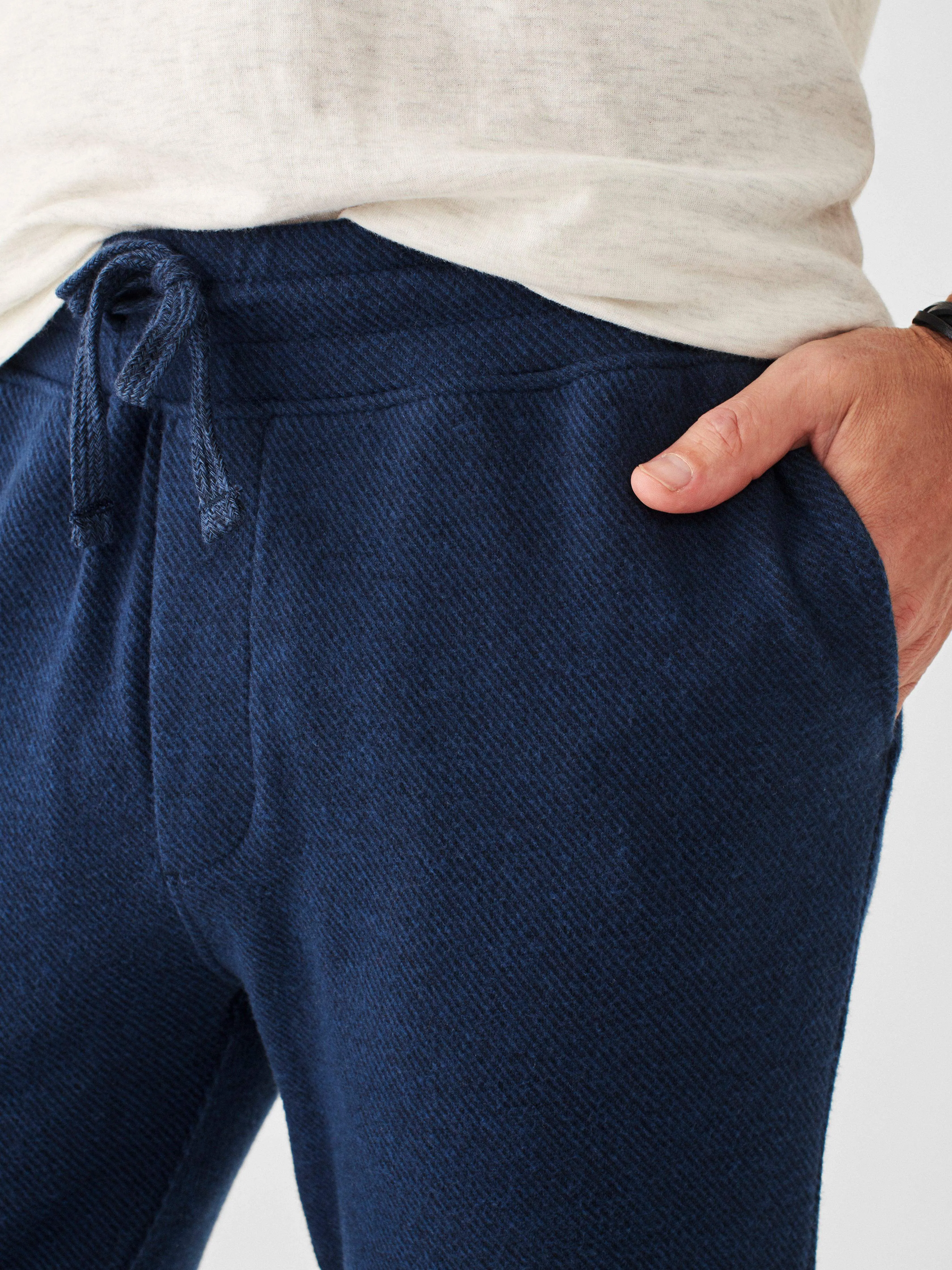 Legend™ Sweatpant - Navy Twill sold by Faherty product image thumbnail 3