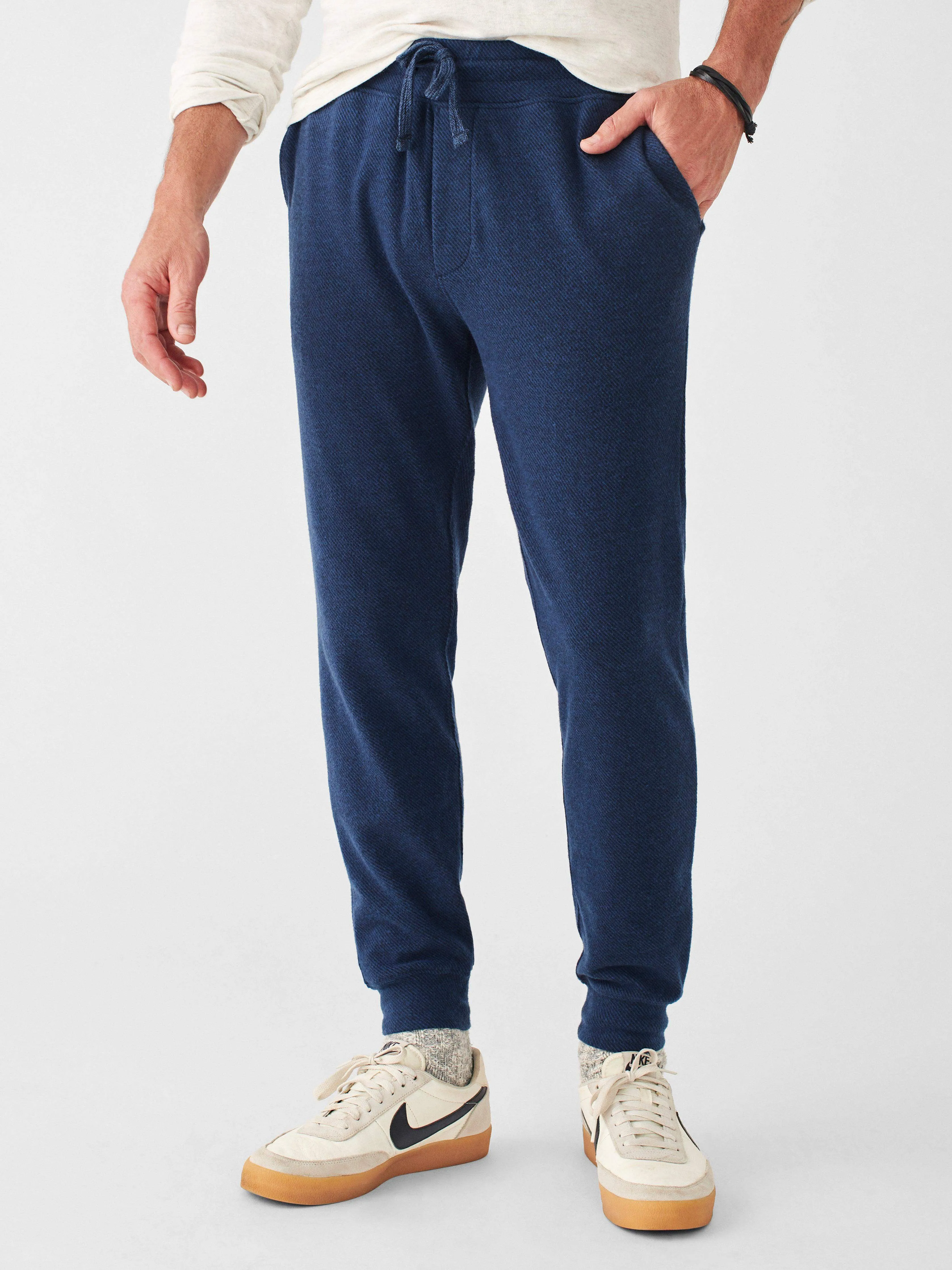 Legend™ Sweatpant - Navy Twill sold by Faherty product image thumbnail 2