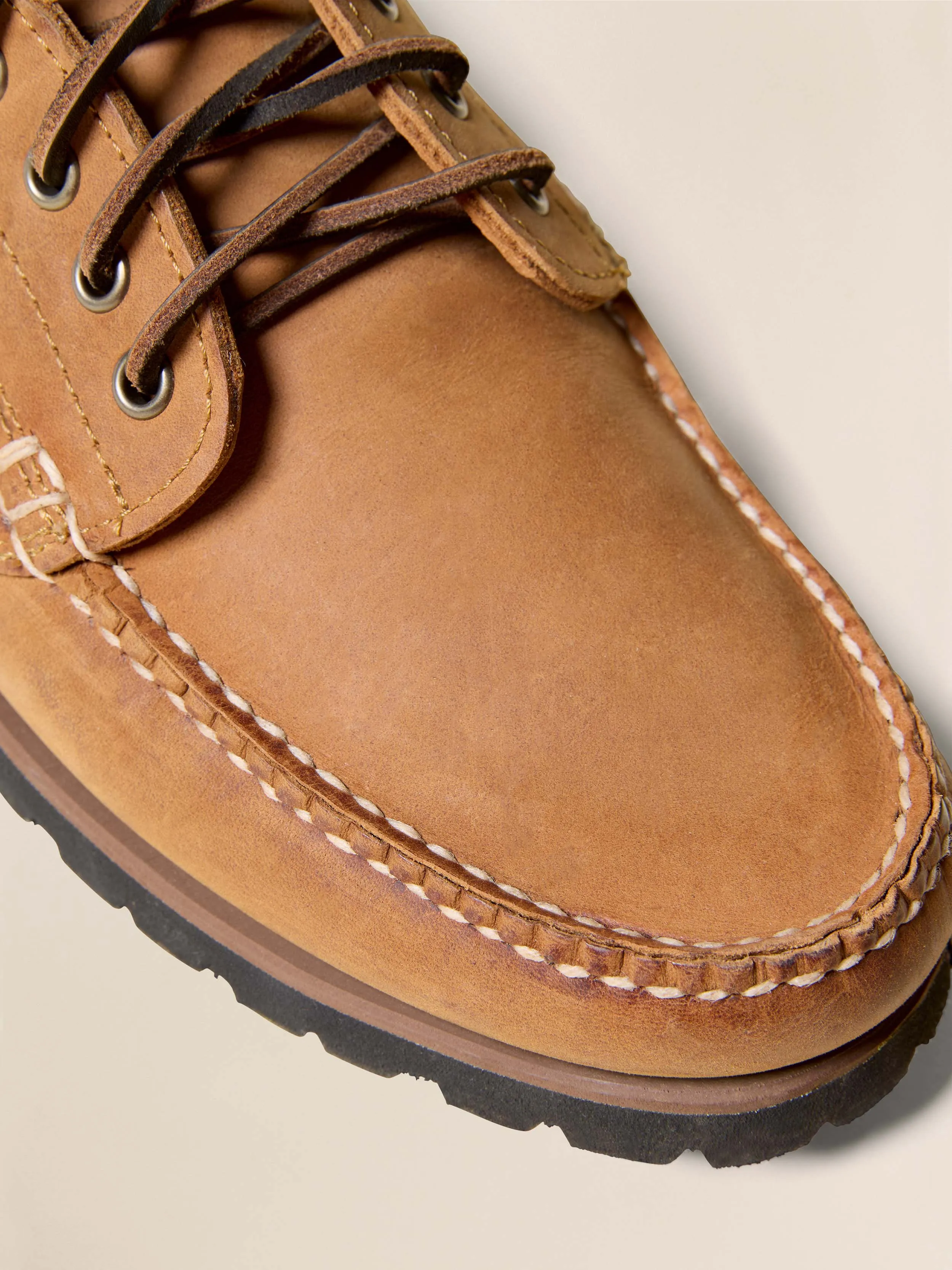 Quoddy Maliseet - Whiskey Black Mini Lug sold by Faherty product image thumbnail 3