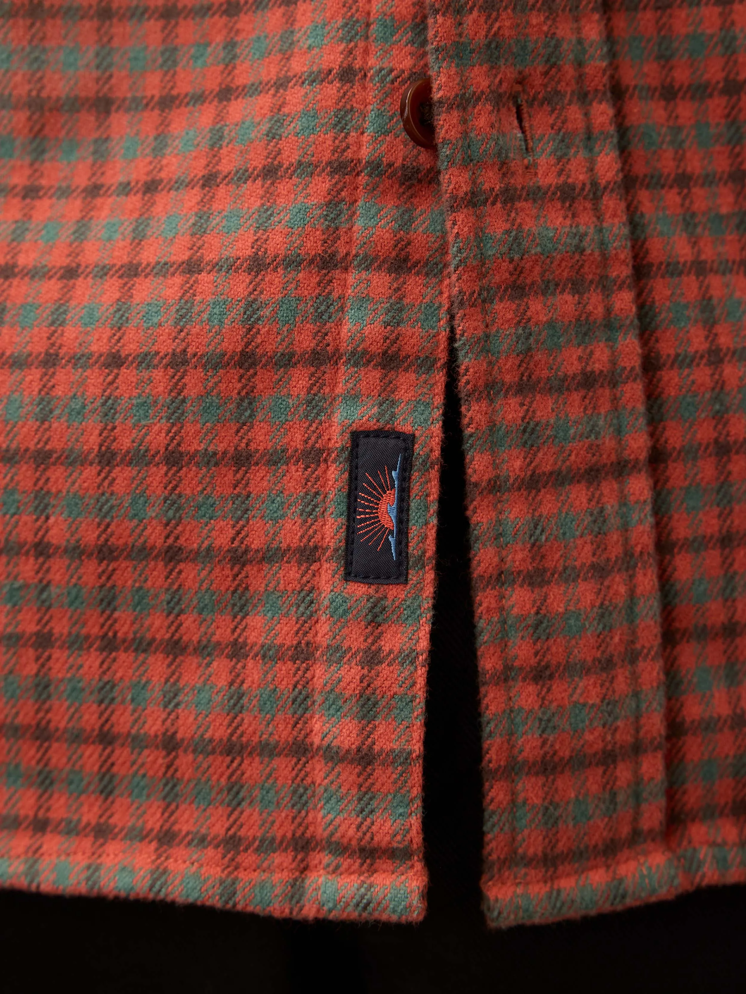 Super Brushed Flannel - Amber Hills Check sold by Faherty product image thumbnail 4