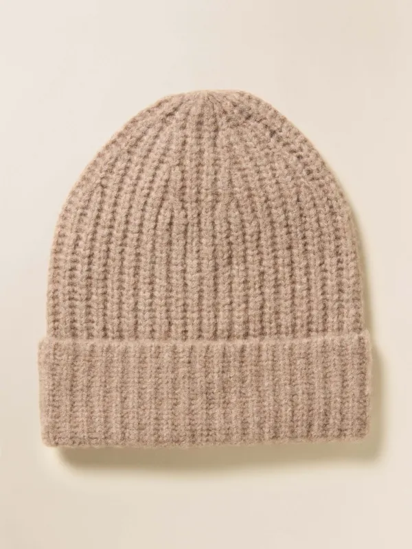 Alpine Cozy Beanie - Toffee sold by Faherty