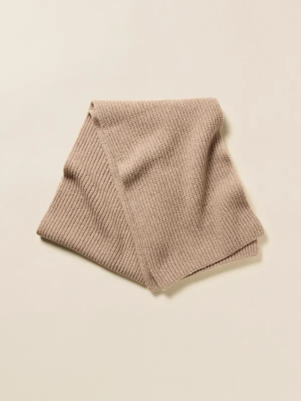 Alpine Cozy Scarf - Toffee sold by Faherty