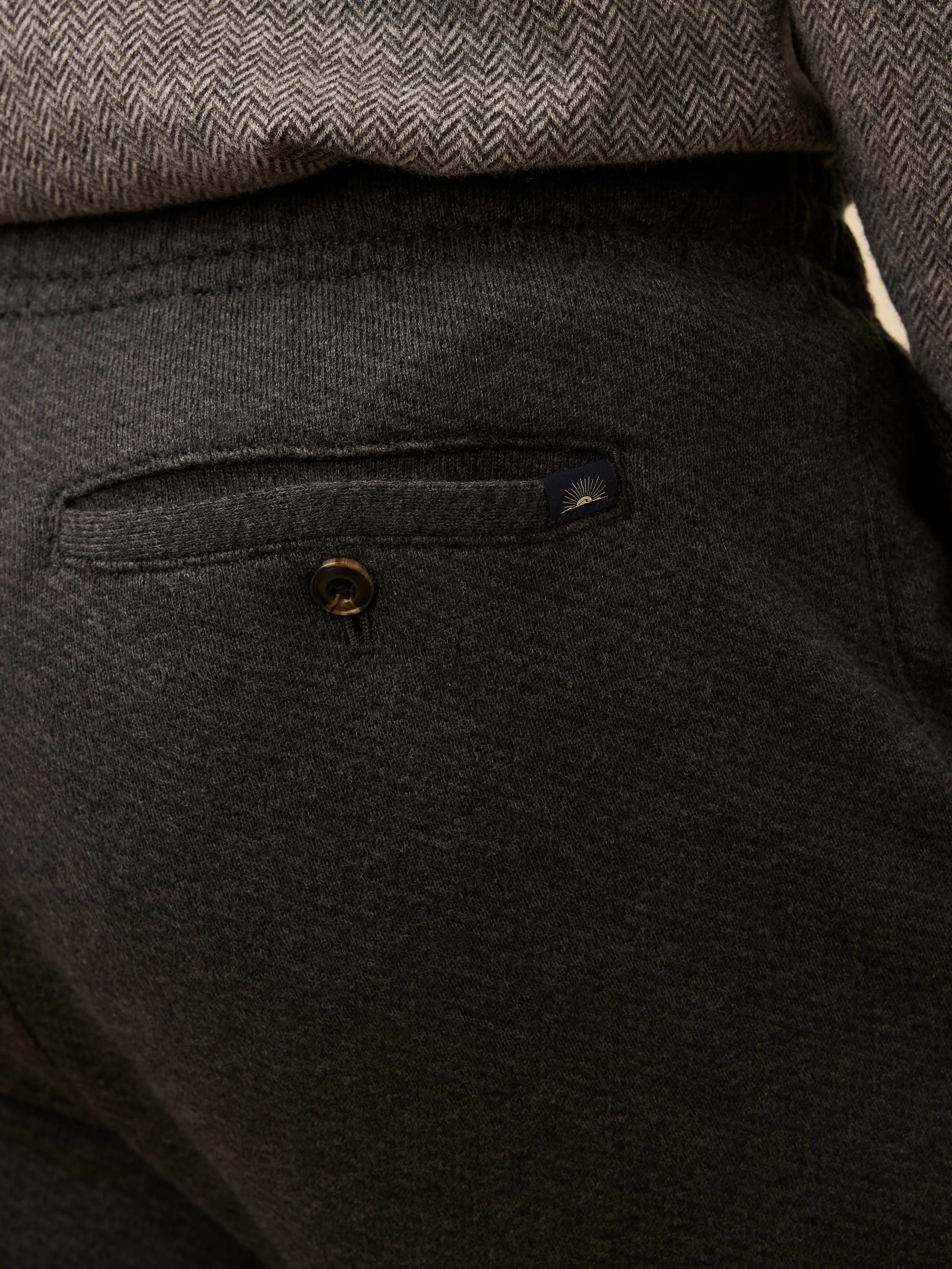 Inlet Jogger Pant - Black Sky Melange sold by Faherty product image thumbnail 4