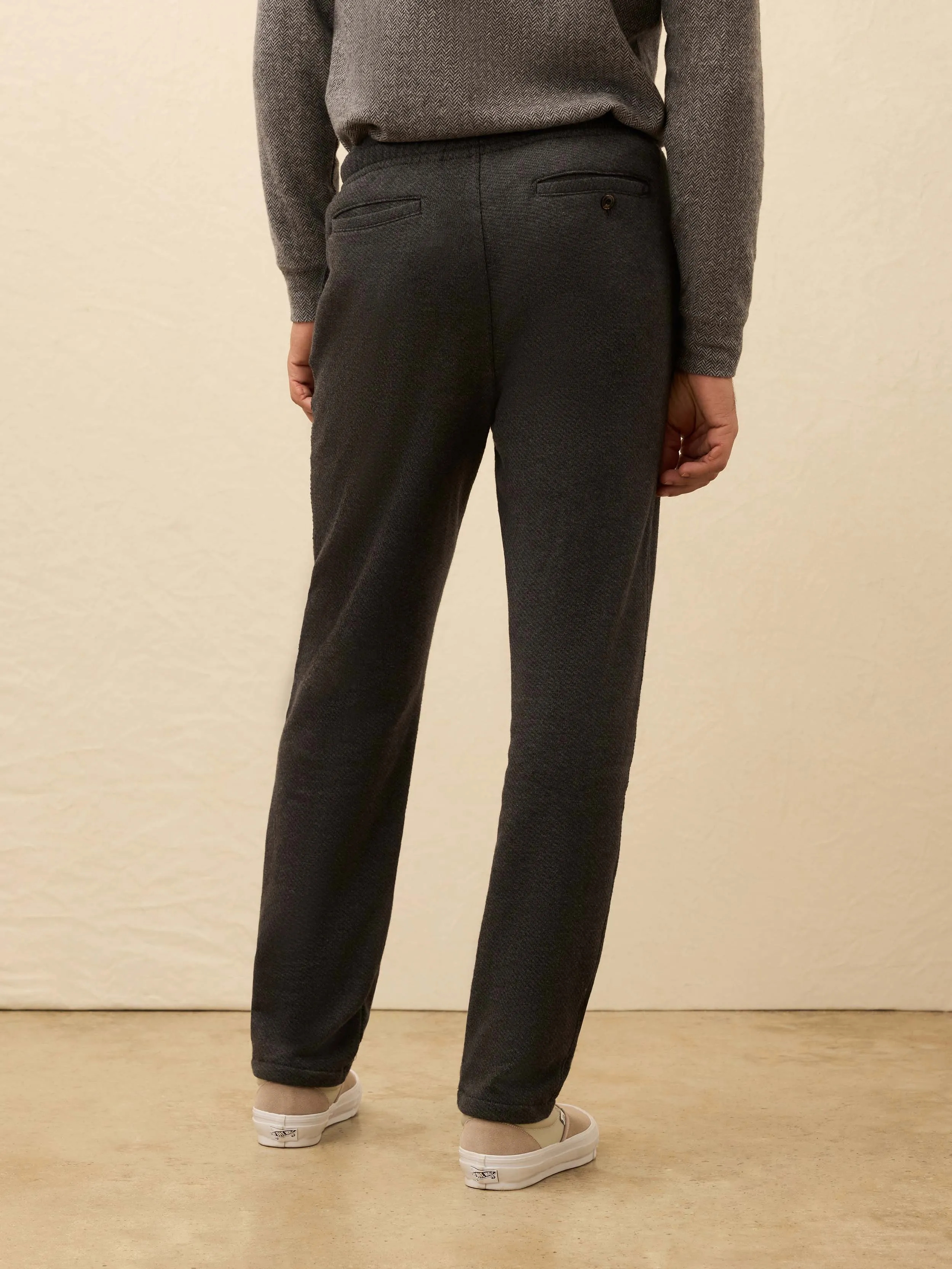 Inlet Jogger Pant - Black Sky Melange sold by Faherty product image thumbnail 3