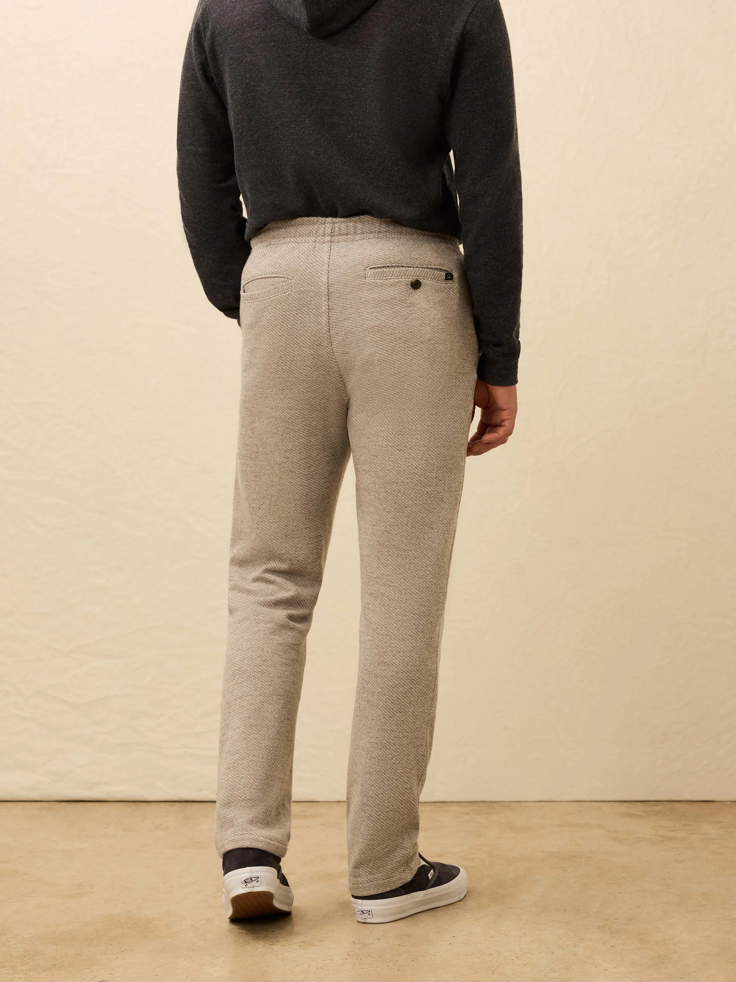 Inlet Jogger Pant - Ivory Hill Melange sold by Faherty product image thumbnail 4