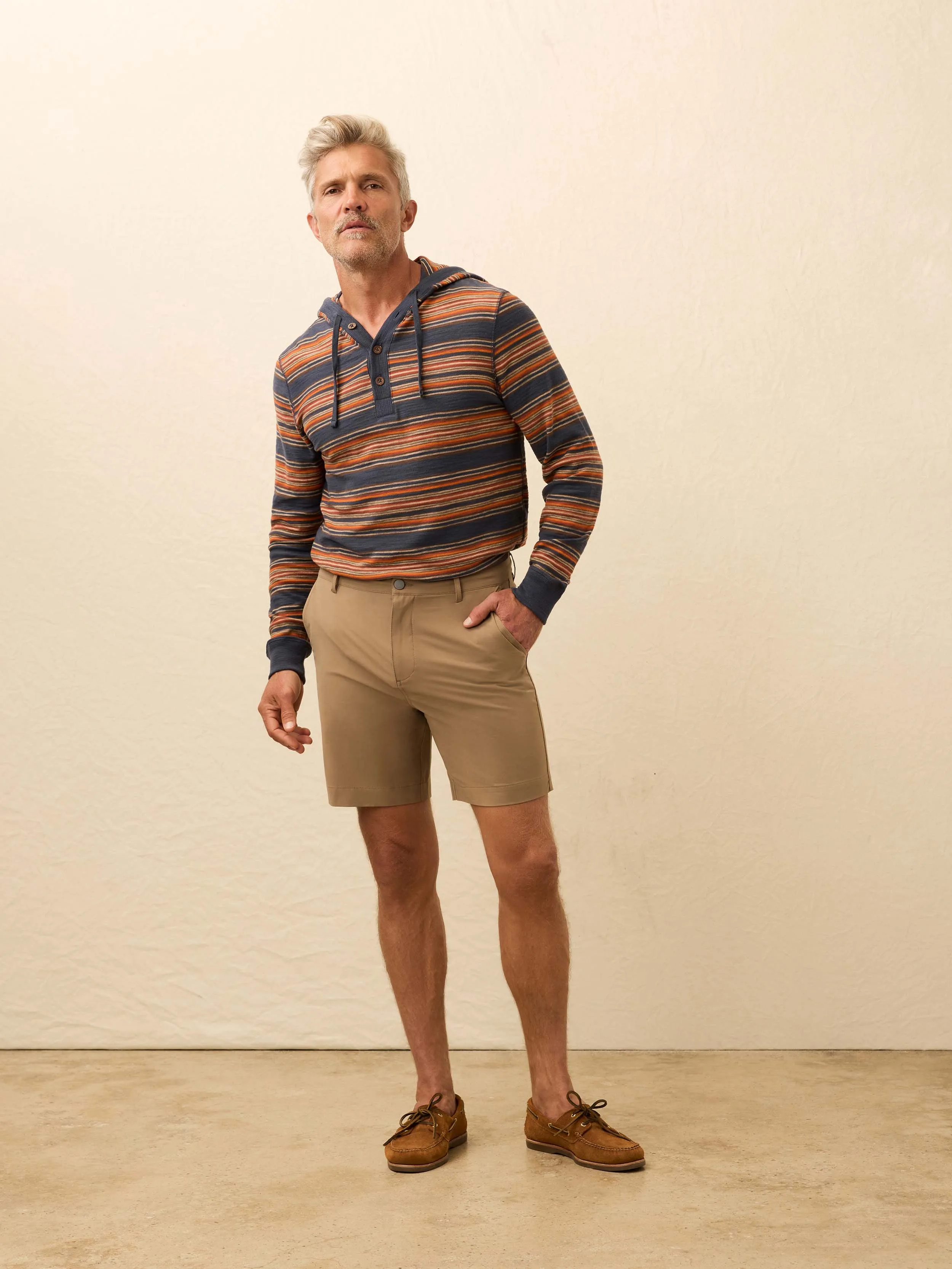 All Day™ Short 2.0 (7") - Island Brown sold by Faherty product image thumbnail 5