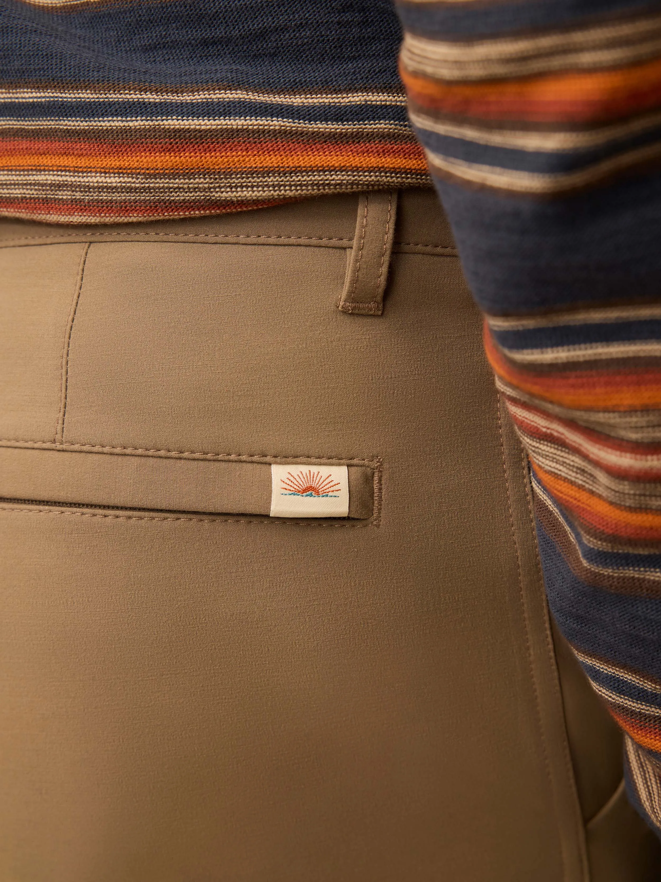 All Day™ Short 2.0 (7") - Island Brown sold by Faherty product image thumbnail 3