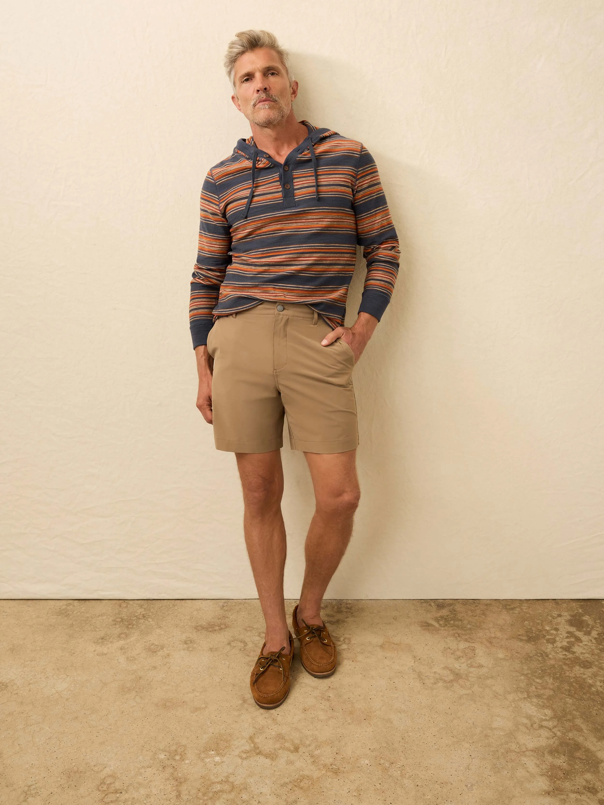 All Day™ Short 2.0 (7") - Island Brown sold by Faherty
