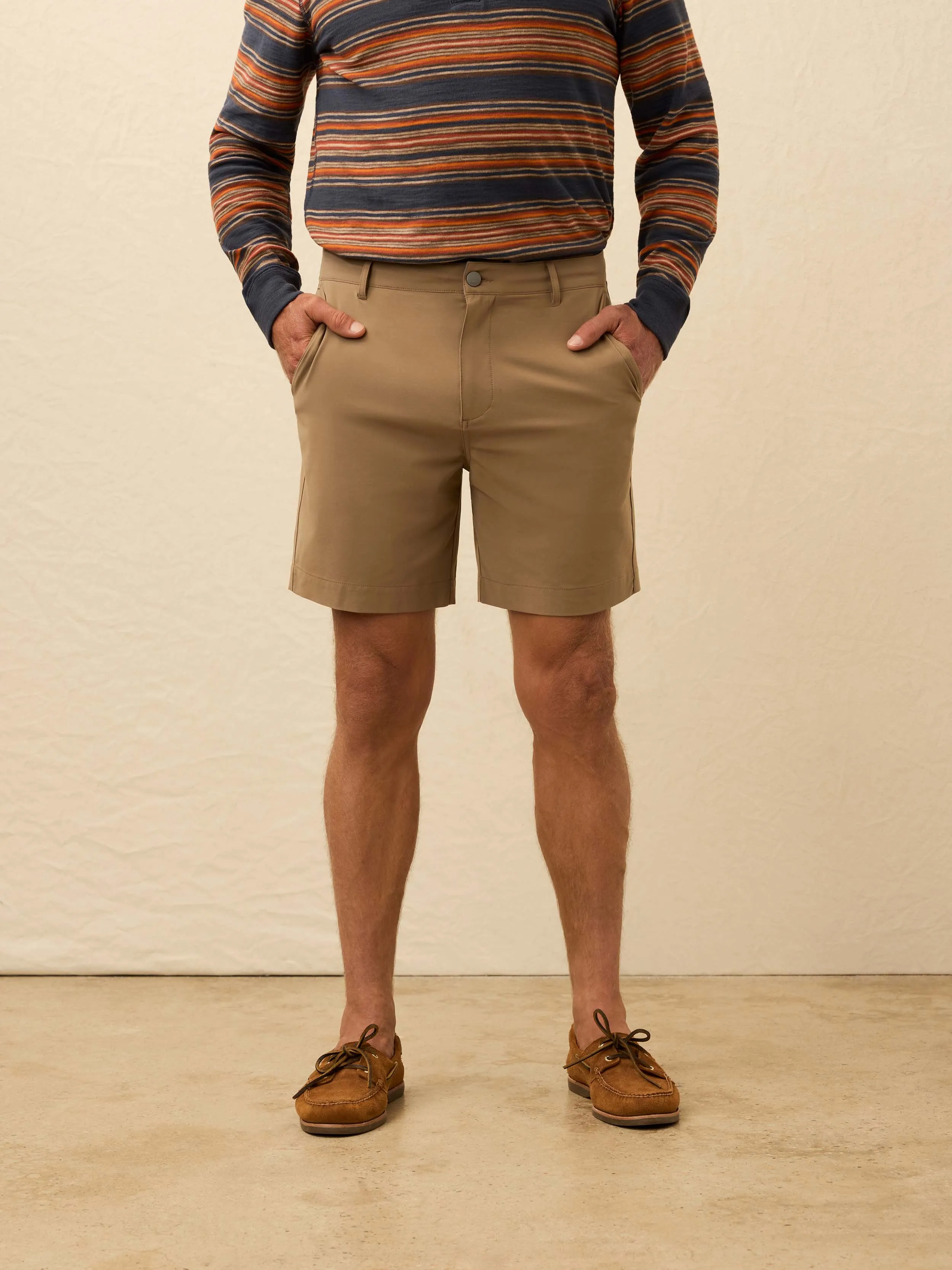 All Day™ Short 2.0 (7") - Island Brown sold by Faherty product image thumbnail 2