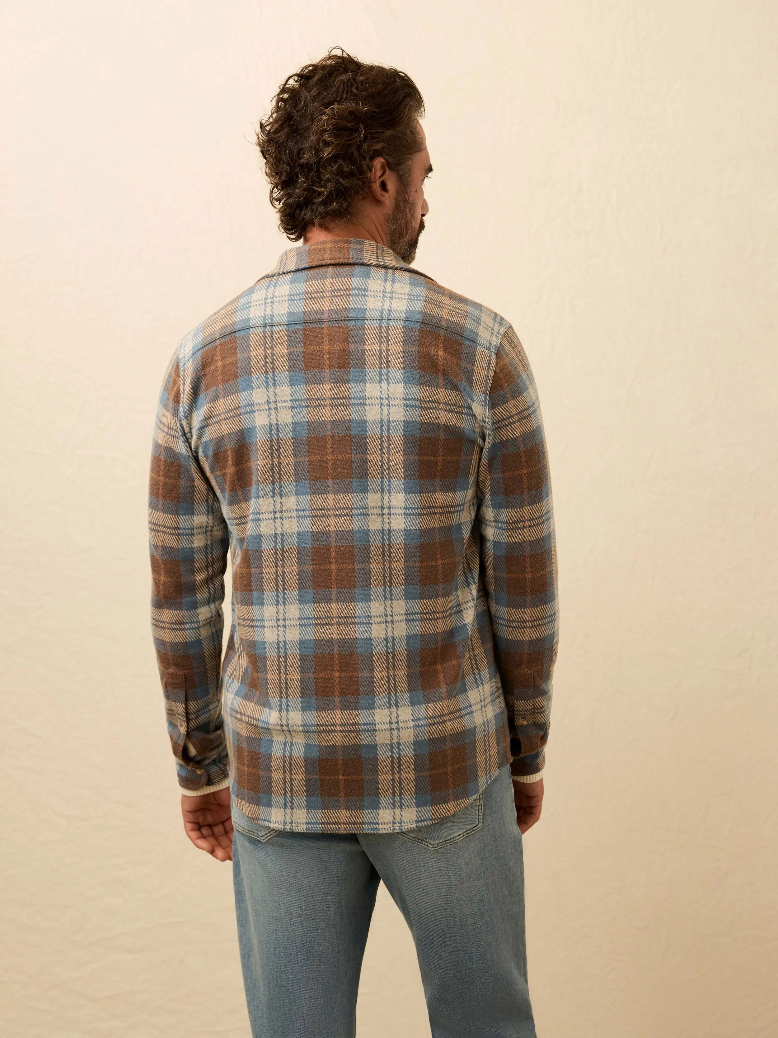 Legend™ Sweater Shirt - Bear River Plaid sold by Faherty product image thumbnail 2