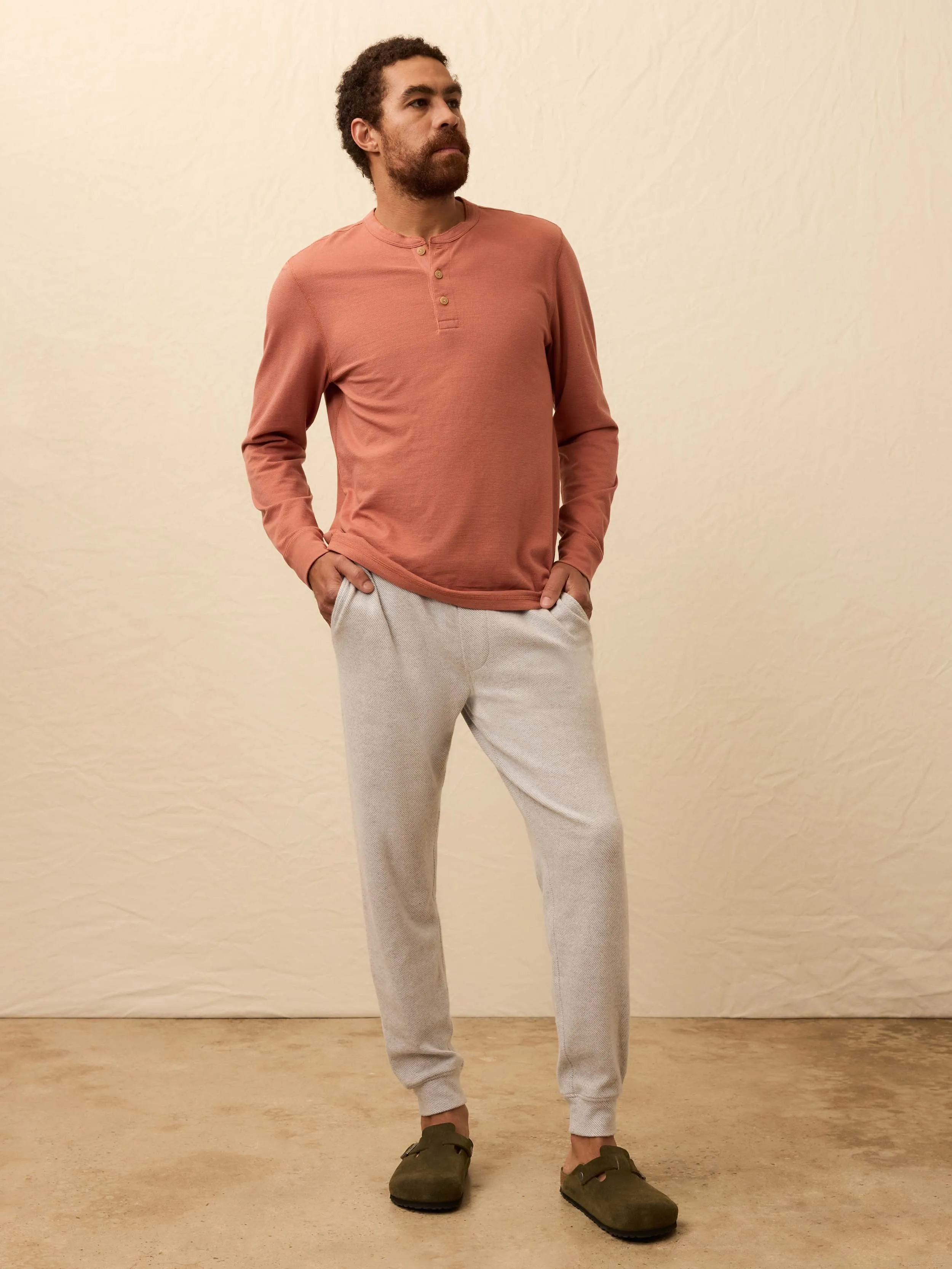 Legend™ Sweatpant - Light Heather Grey sold by Faherty product image thumbnail 5
