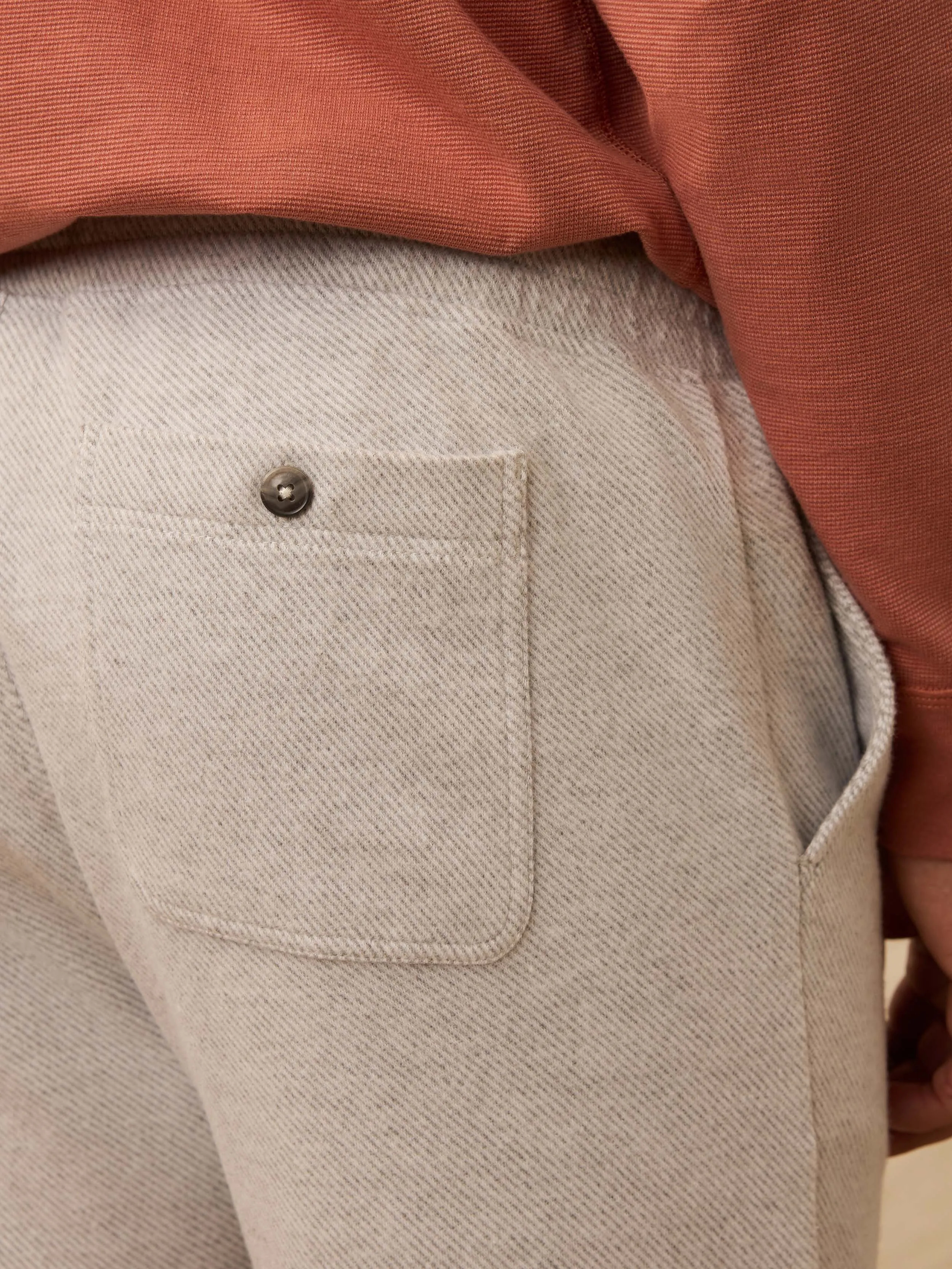Legend™ Sweatpant - Light Heather Grey sold by Faherty product image thumbnail 2