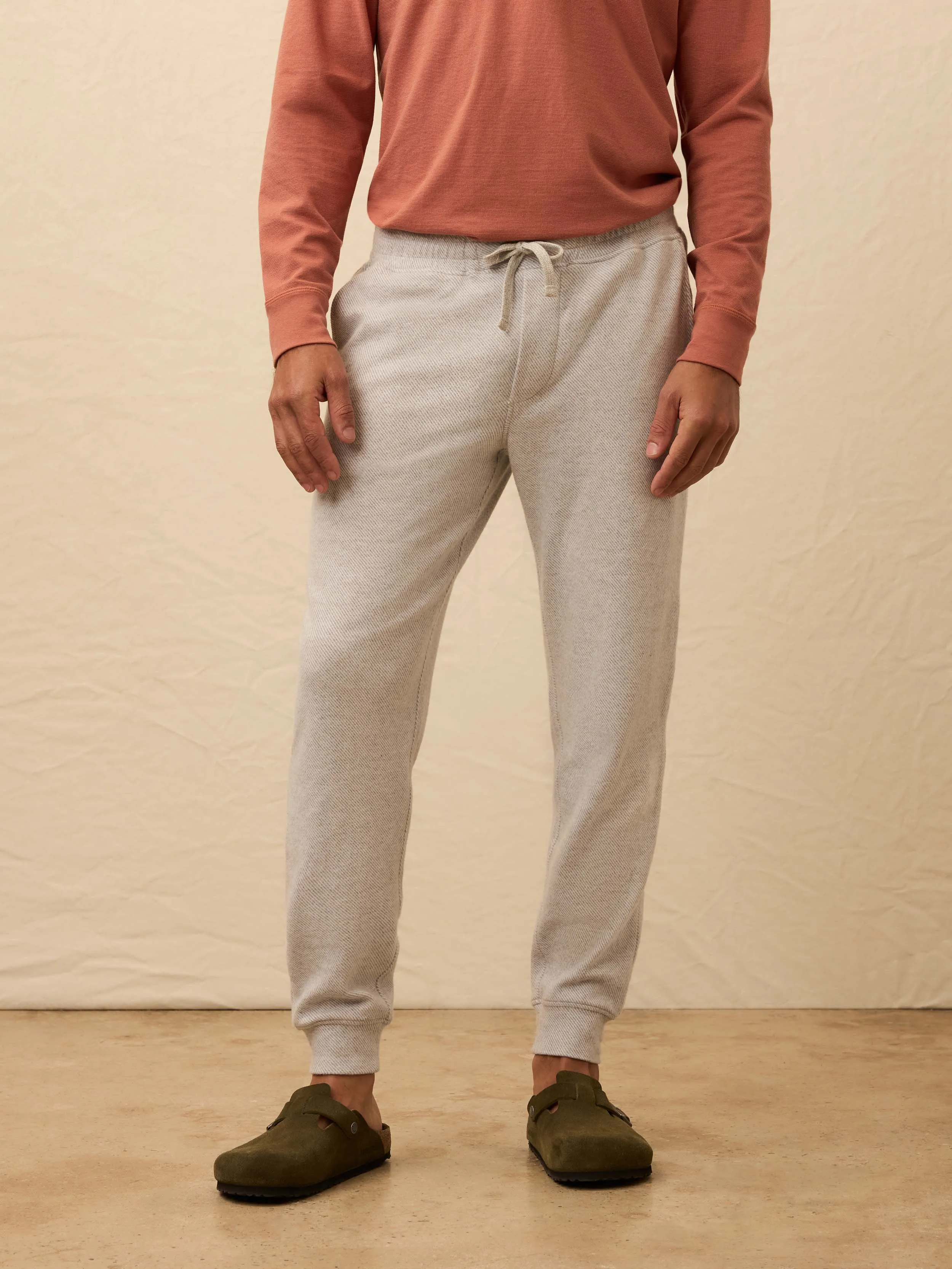 Legend™ Sweatpant - Light Heather Grey sold by Faherty