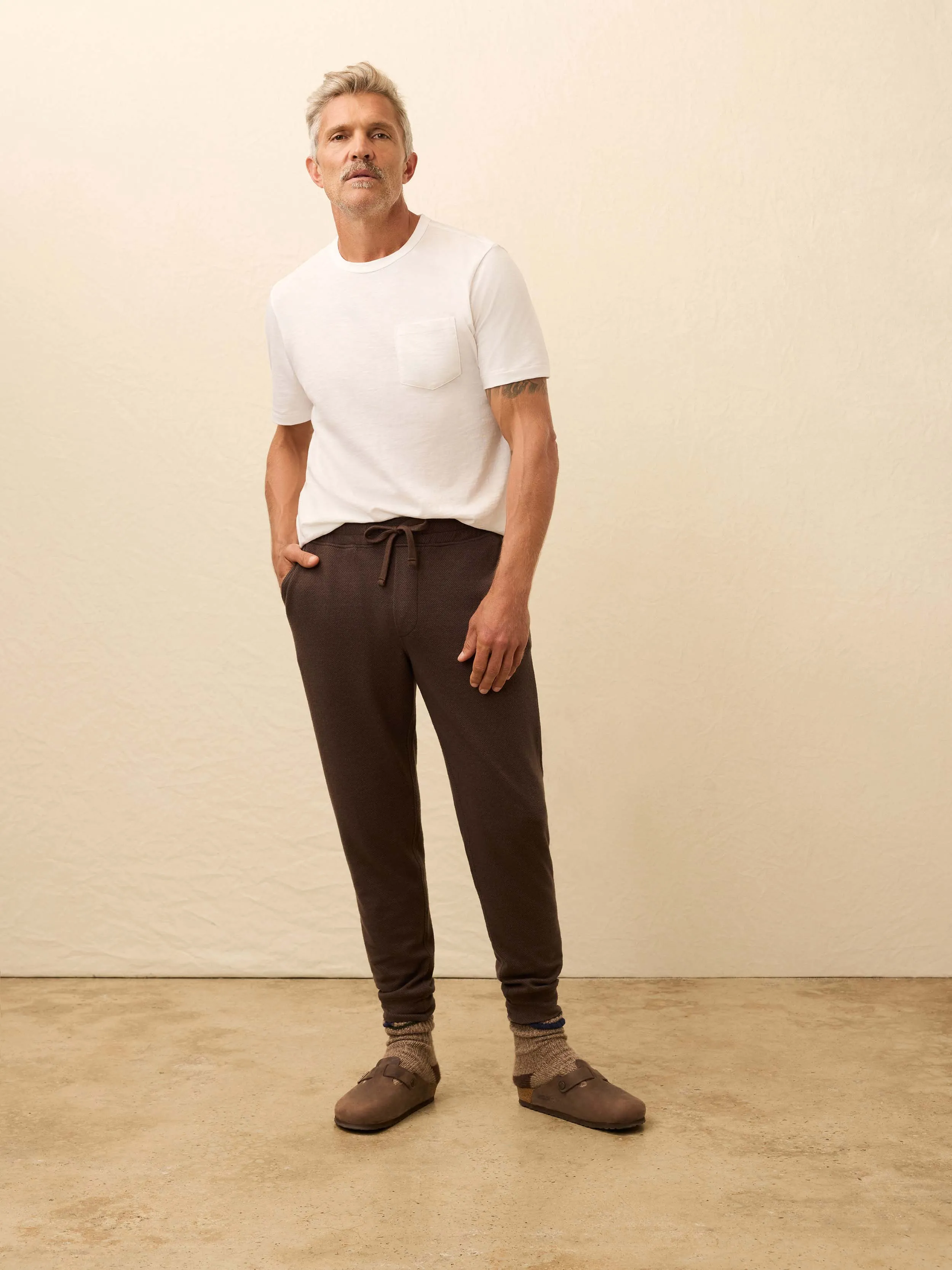 Legend™ Sweatpant - Valley Brown Twill sold by Faherty product image thumbnail 3