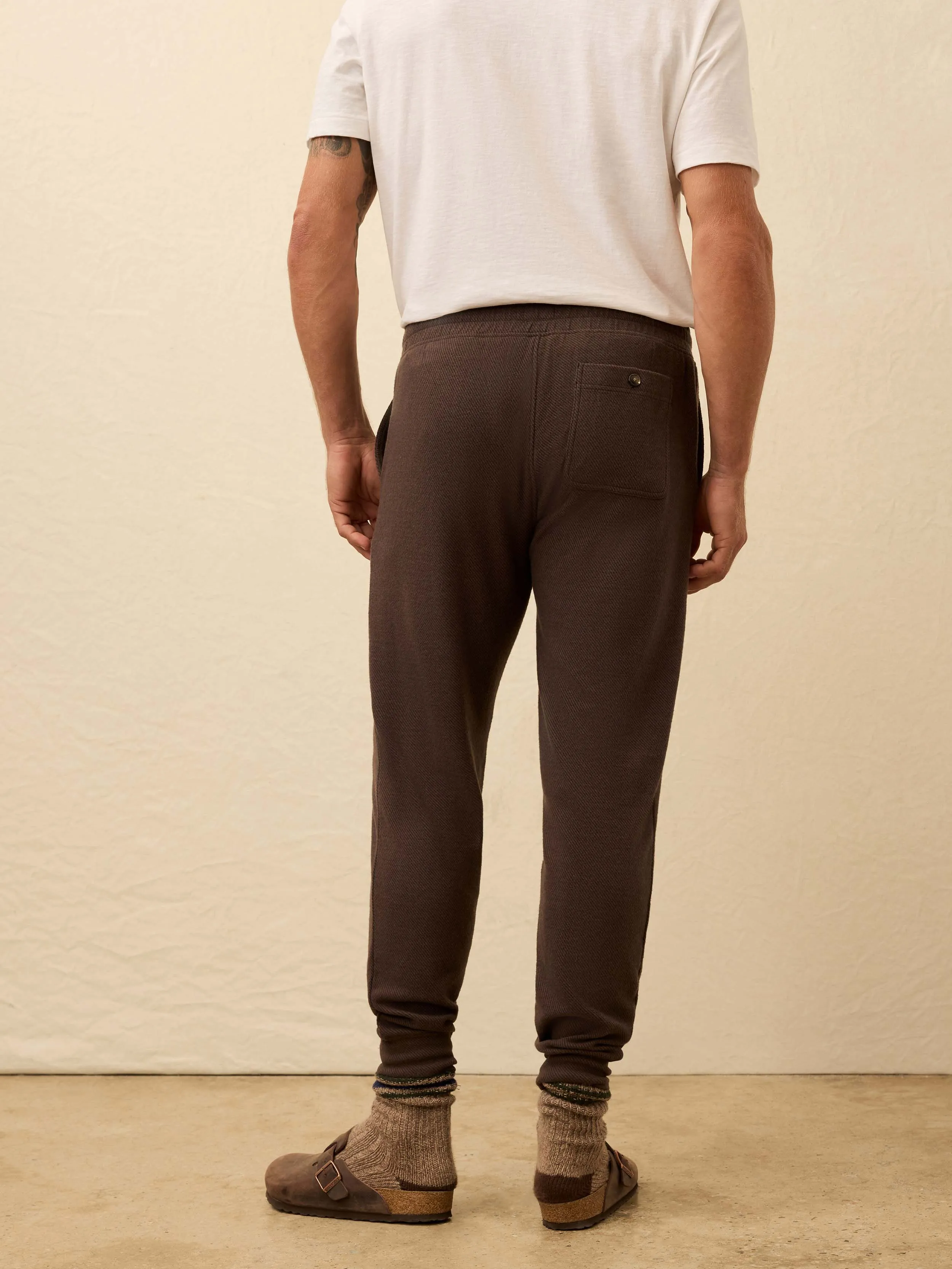 Legend™ Sweatpant - Valley Brown Twill sold by Faherty product image thumbnail 4