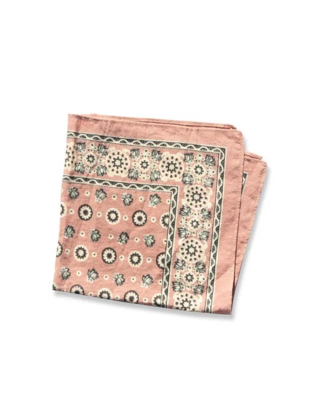 Tiburon Ridge Bandana - Russet sold by Faherty