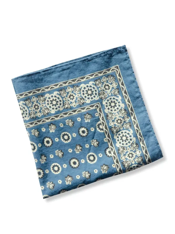 Tiburon Ridge Bandana - Dark Sapphire sold by Faherty