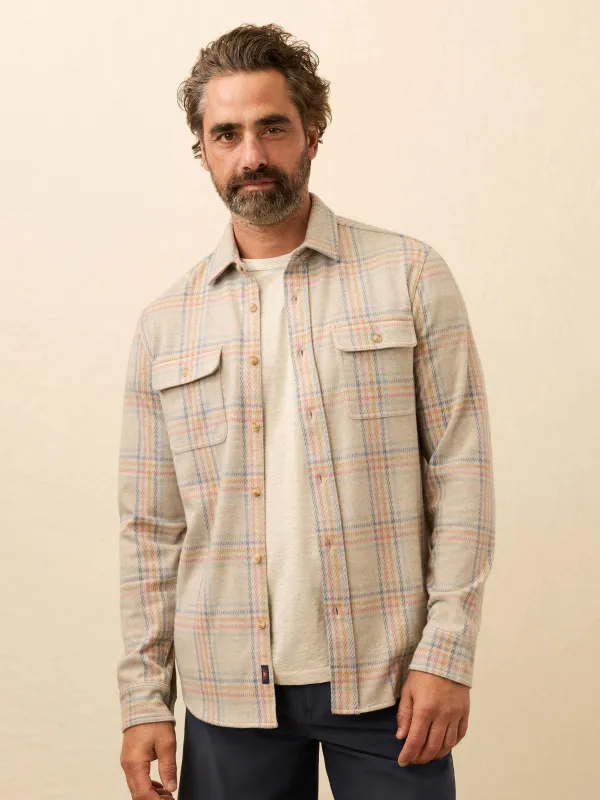 Legend™ Sweater Shirt - Sedona Plains Plaid sold by Faherty