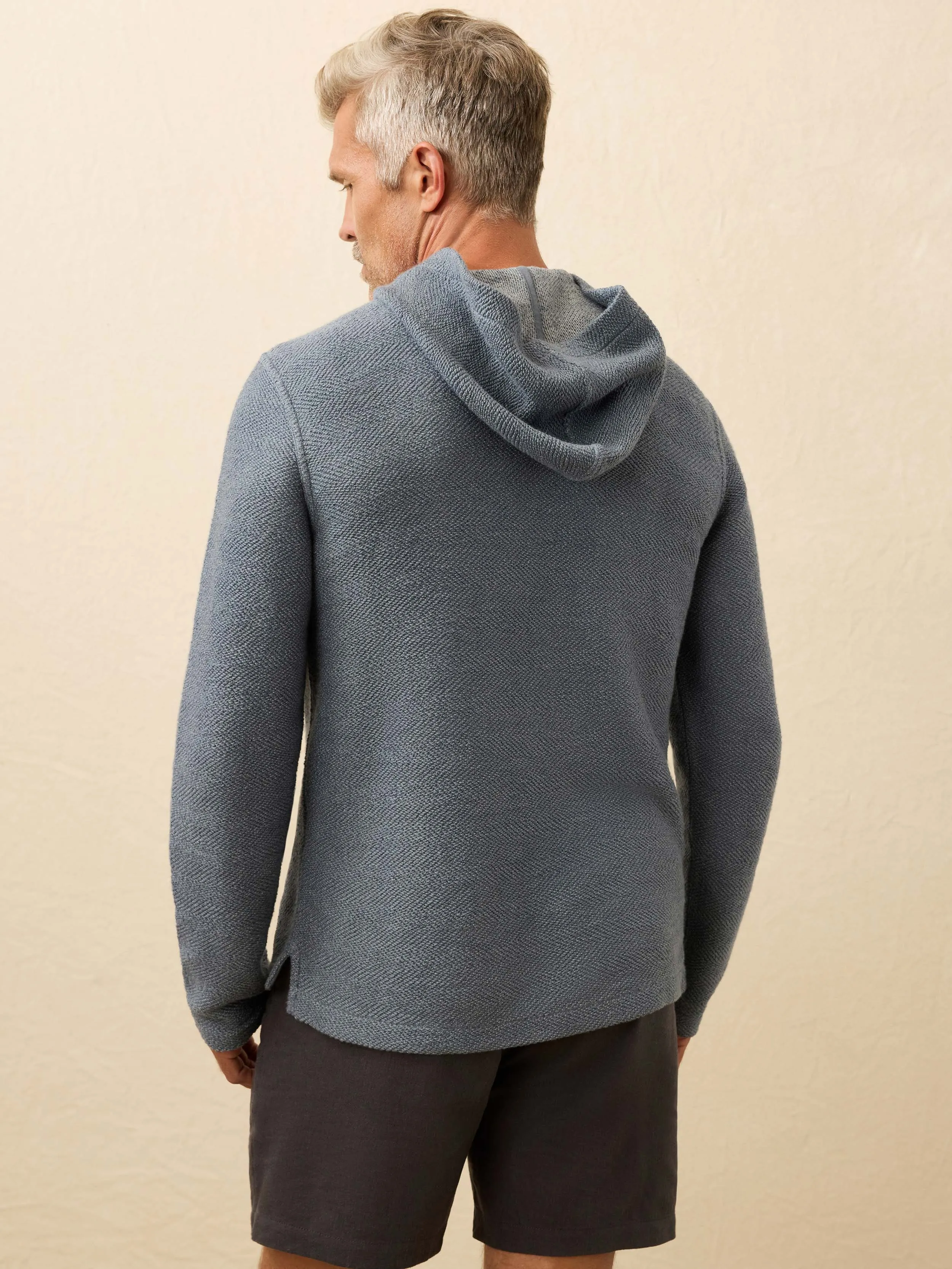 Whitewater Hoodie - Deep Marine sold by Faherty product image thumbnail 4