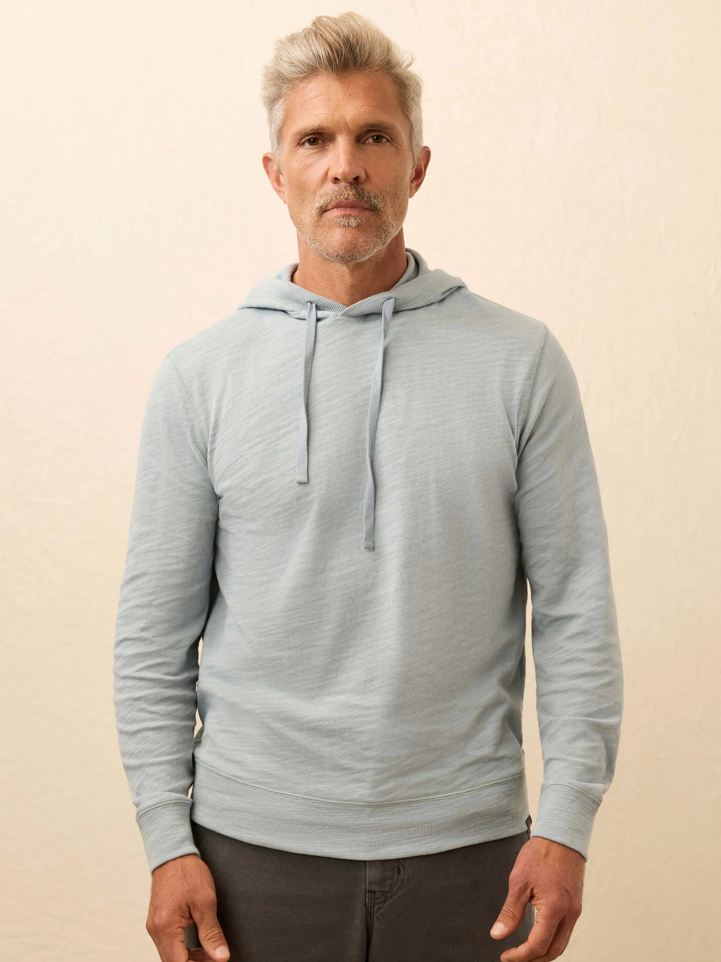 Sunwashed Organic Hoodie - Alaskan Blue sold by Faherty product image thumbnail 2
